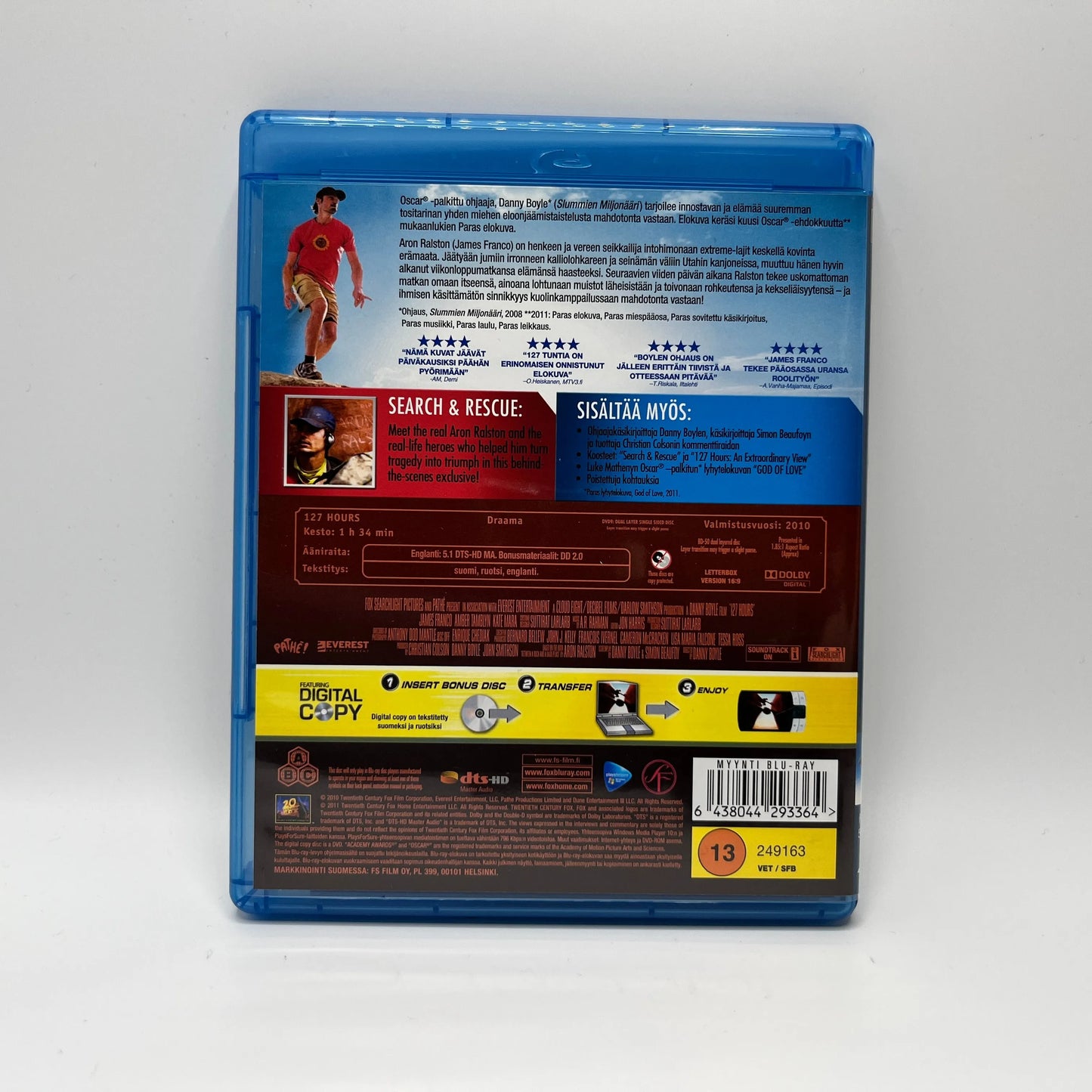 127 Tuntia (Blu-Ray)