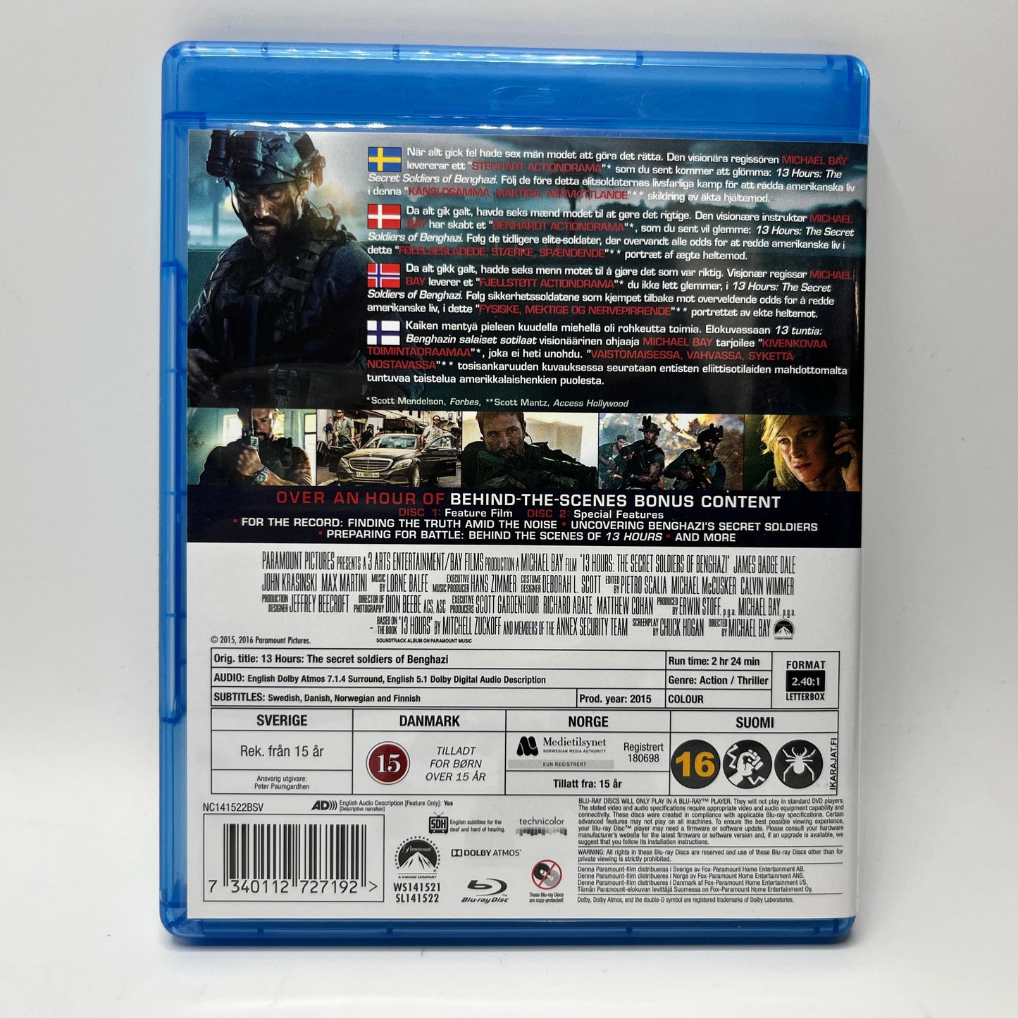 13 Hours - The Secret Soldiers Of Benghazi (Blu-Ray)