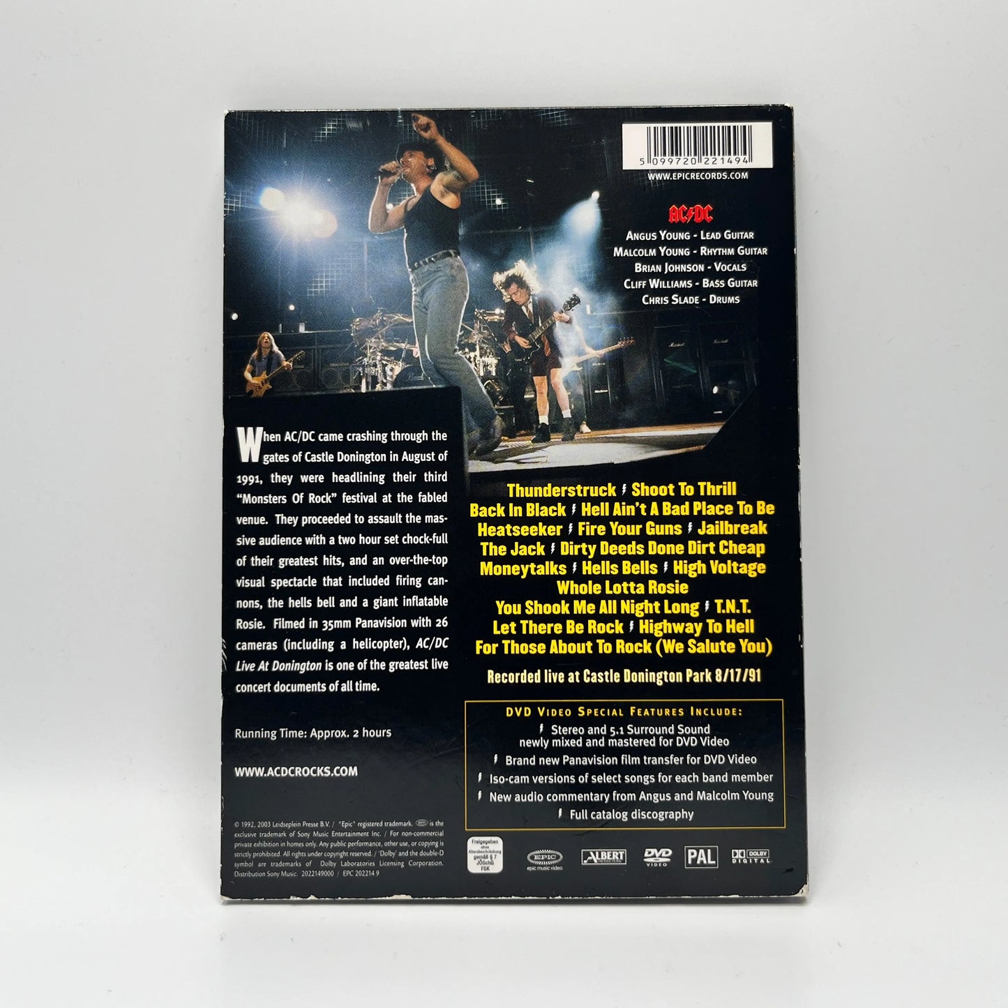 AC/DC - Live At Donington (DVD)
