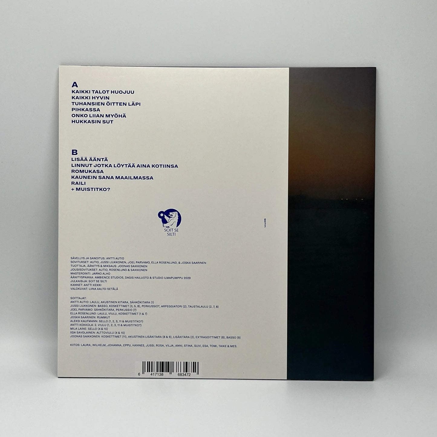 Antti Autio - Kaikki Talot Huojuu LP