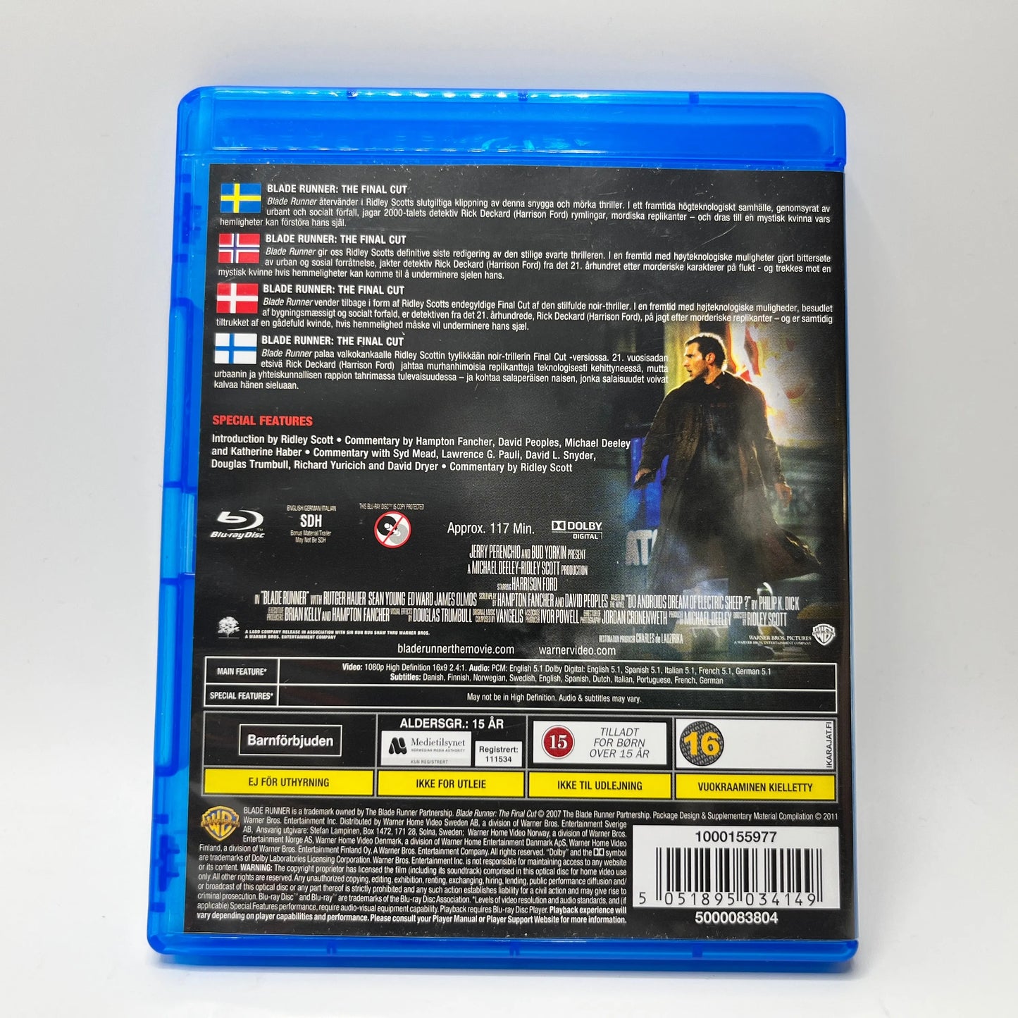 Blade Runner - The Final Cut (Blu-Ray)