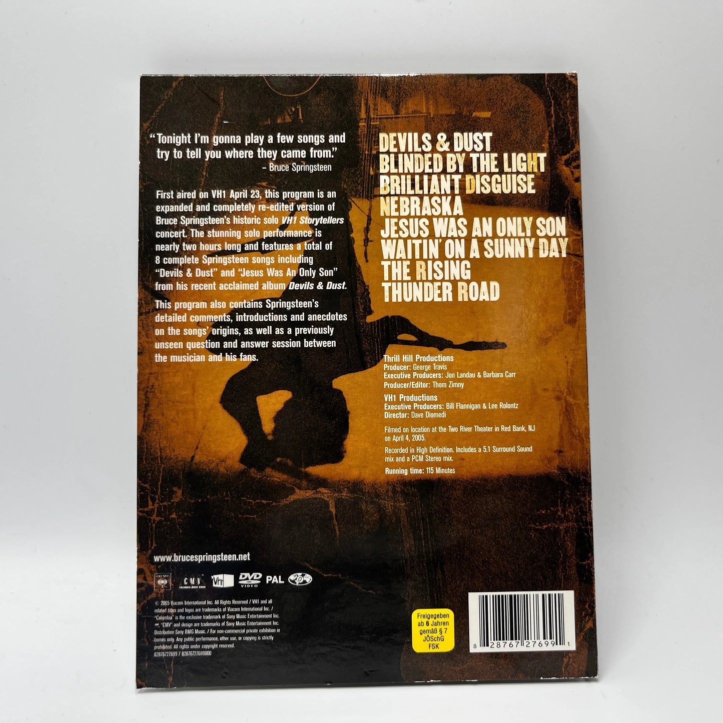 Bruce Springsteen - Storytellers (DVD)