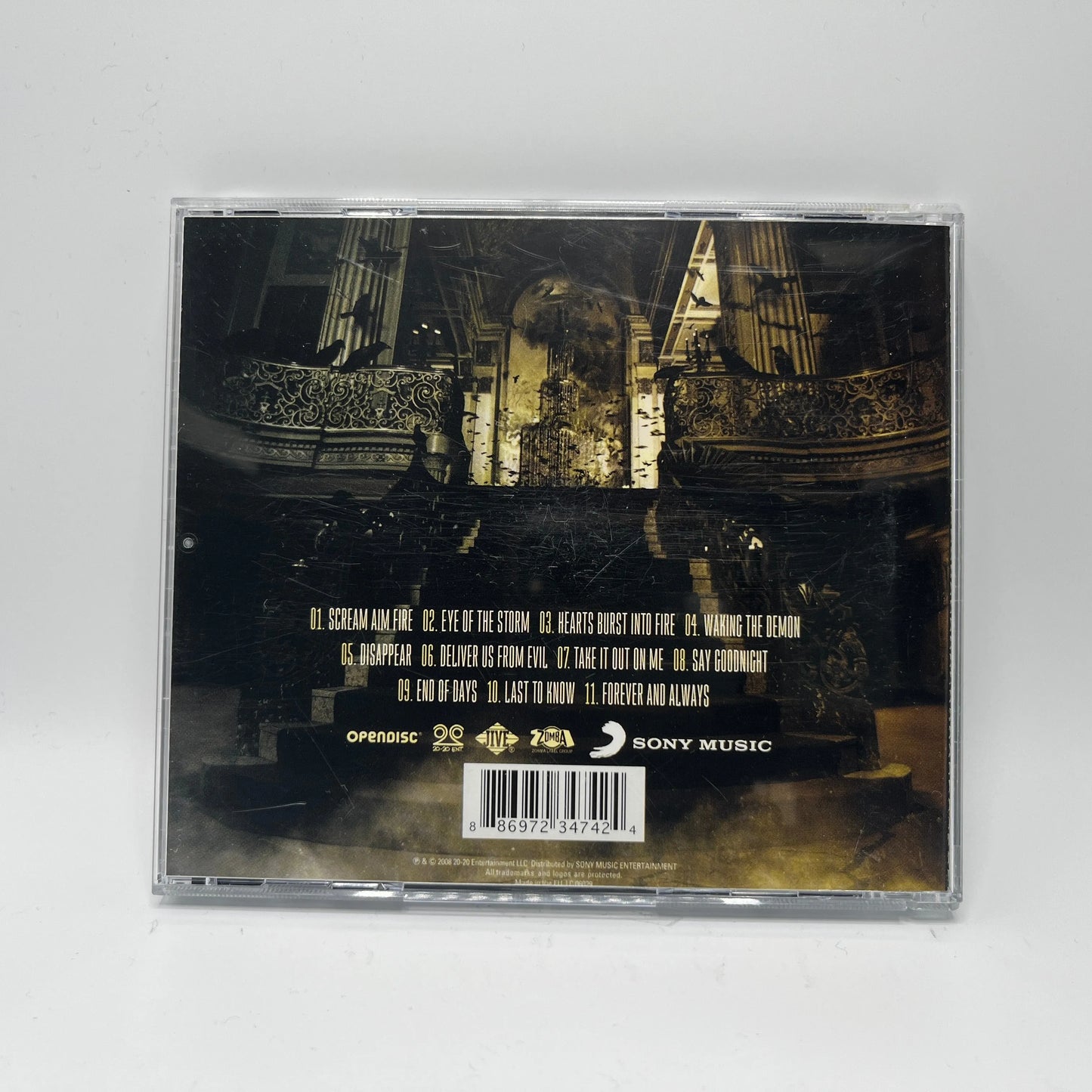 Bullet For My Valentine - Scream Aim Fire CD