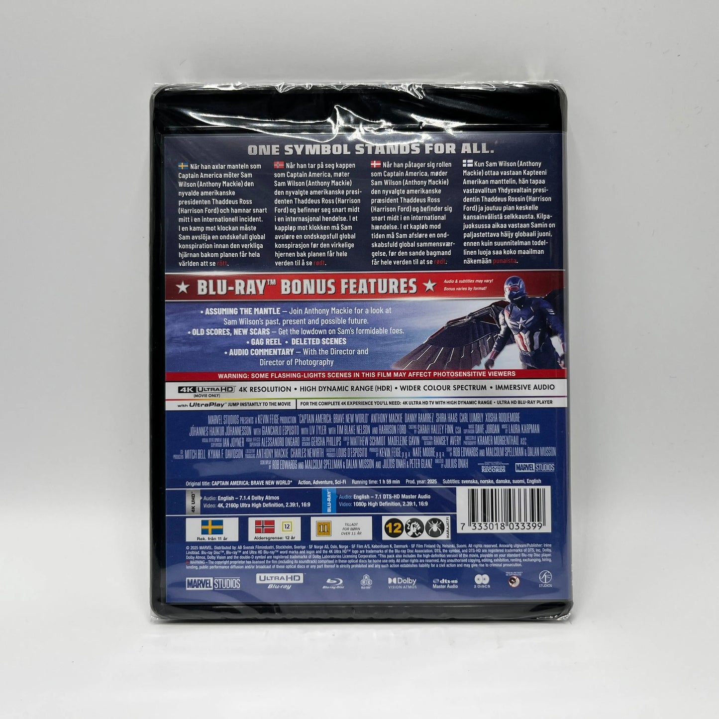 Captain America - Brave New World (4k & Blu-Ray)