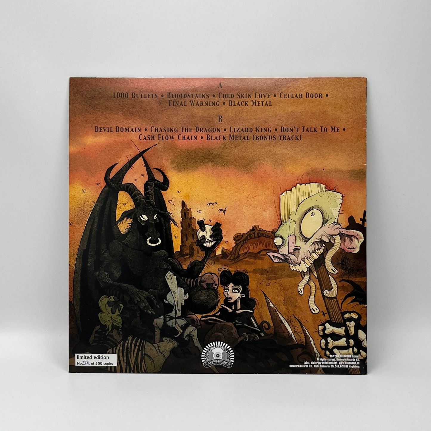 Cenobites - No Paradise For The Damned LP