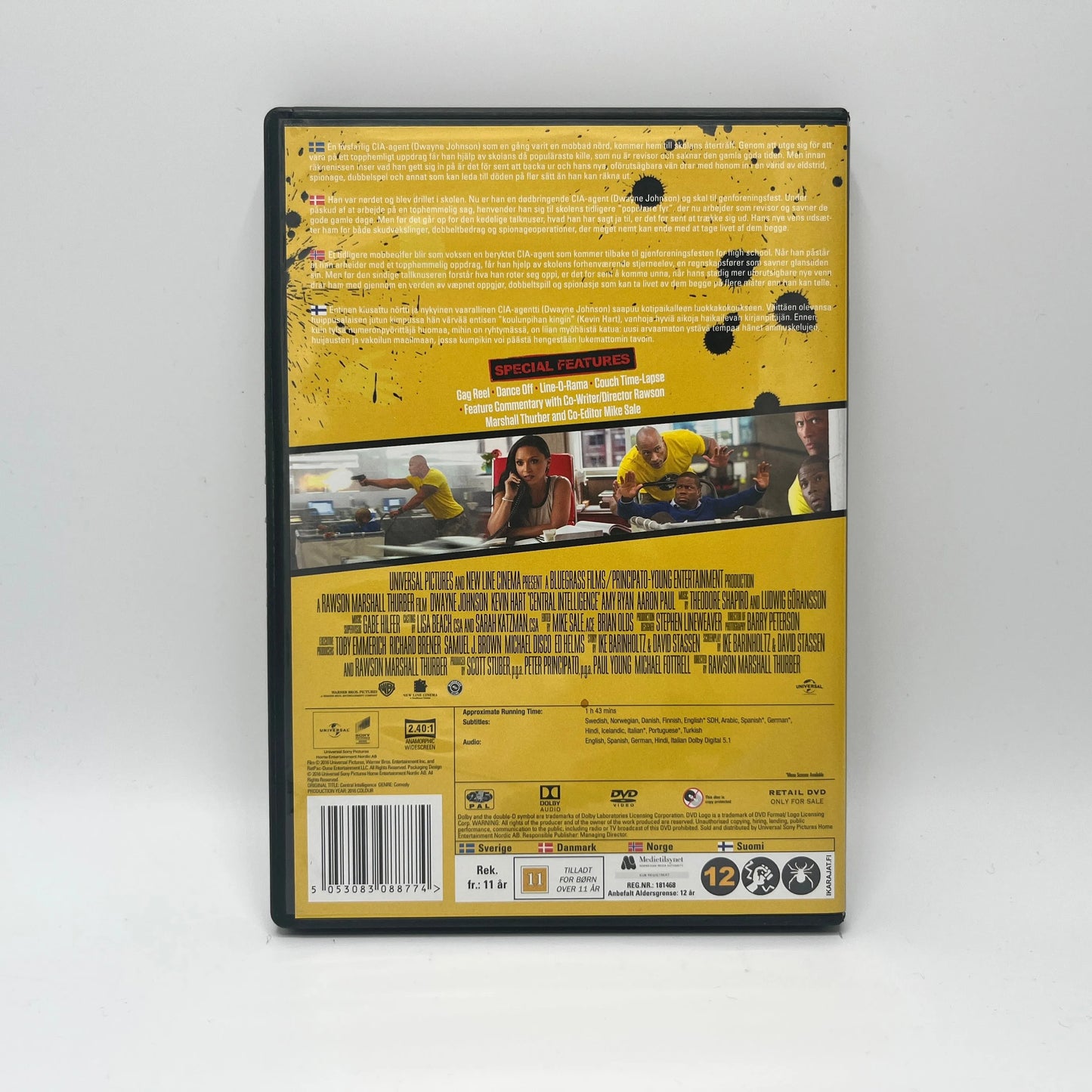 Central Intelligence (DVD)
