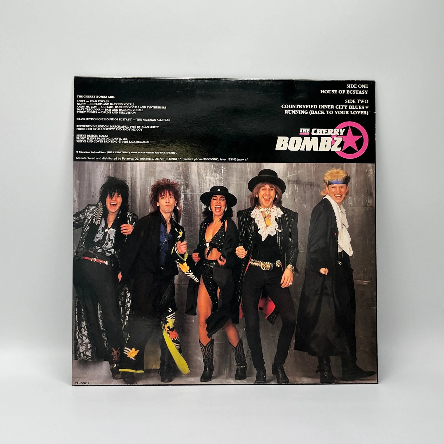 Cherry Bombz - The House Of Ecstasy LP