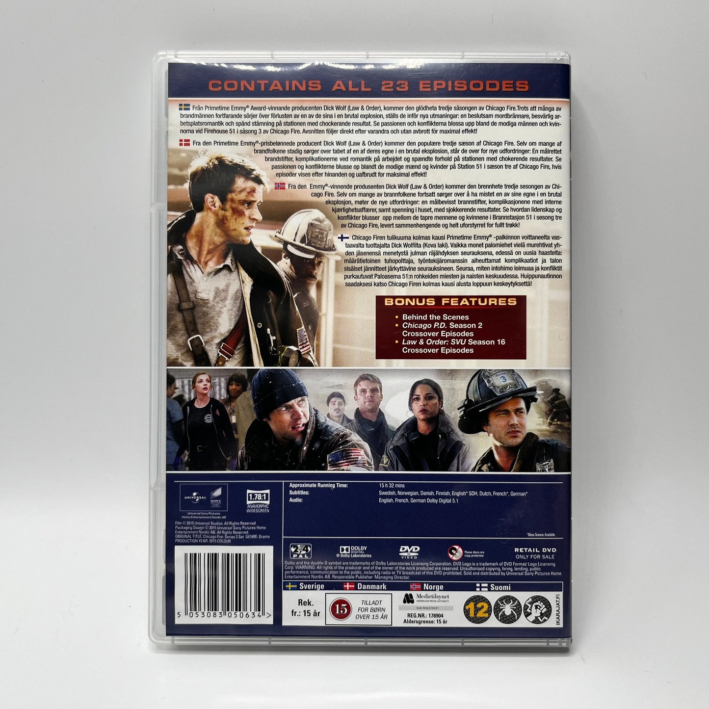 Chicago Fire - Kausi 3 (DVD)