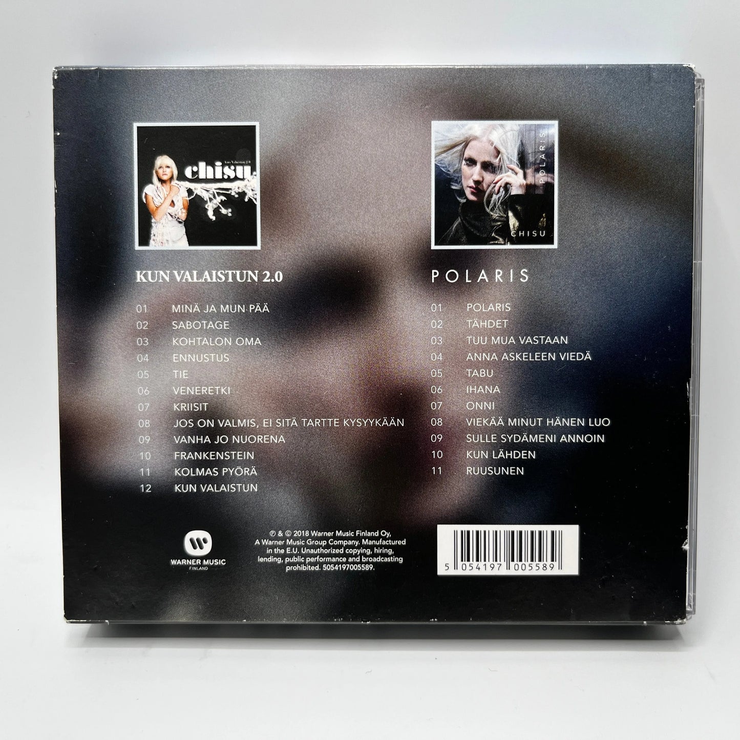 Chisu – Kun Valaistun 2.0 & Polaris 2CD