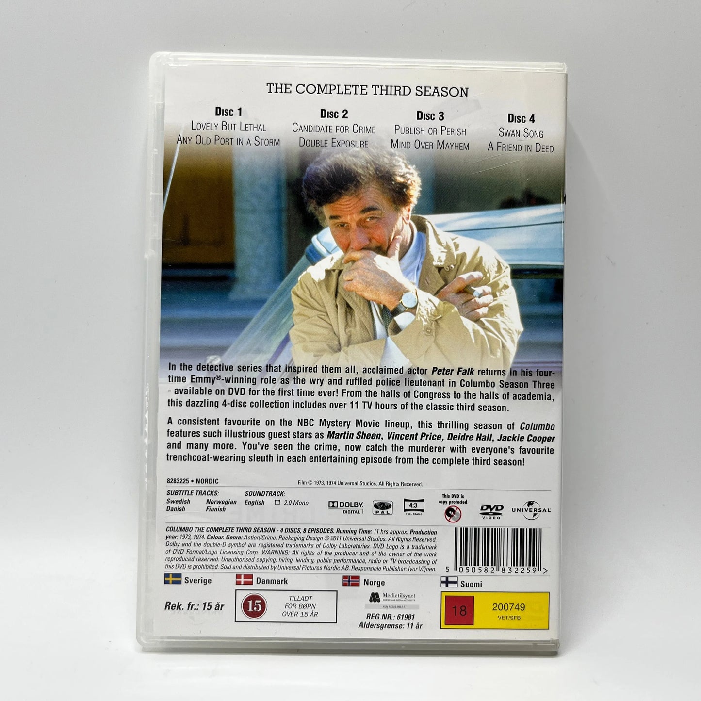 Columbo - Kausi 3 (DVD Box)