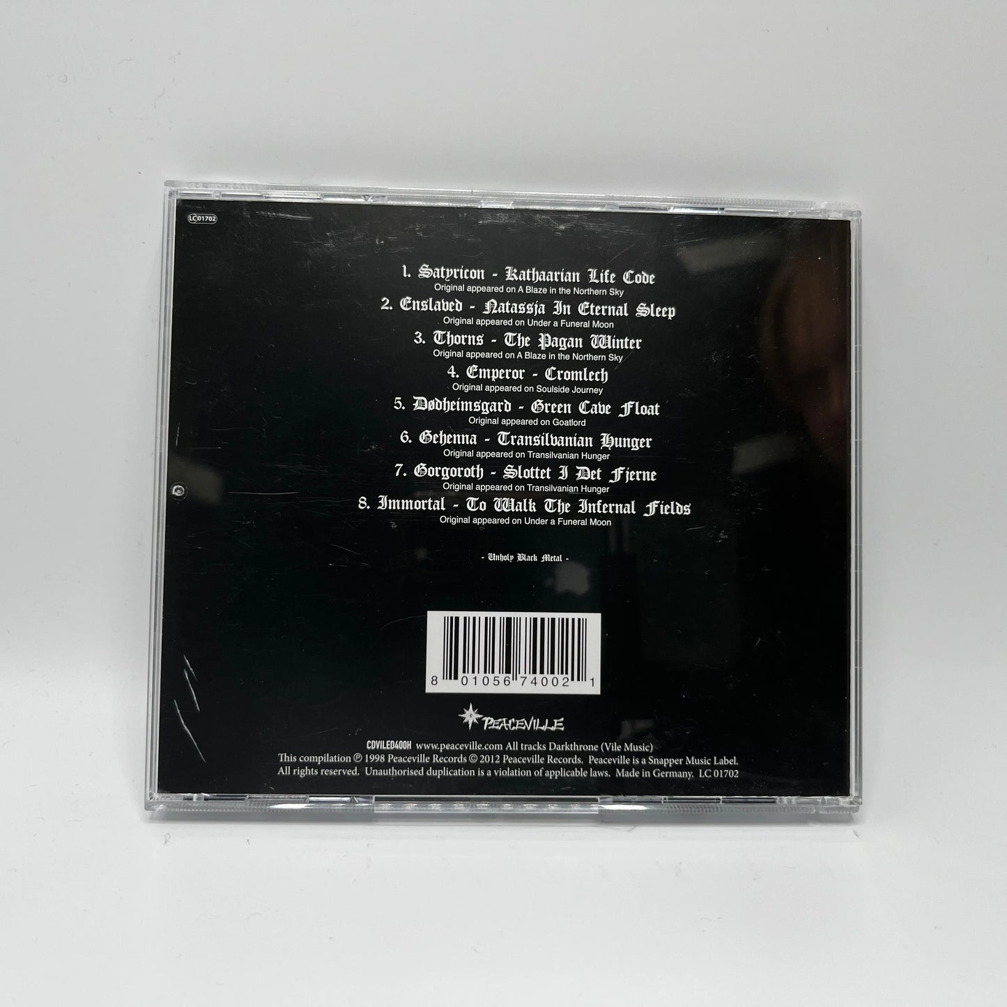 Darkthrone - Holy Darkthrone CD