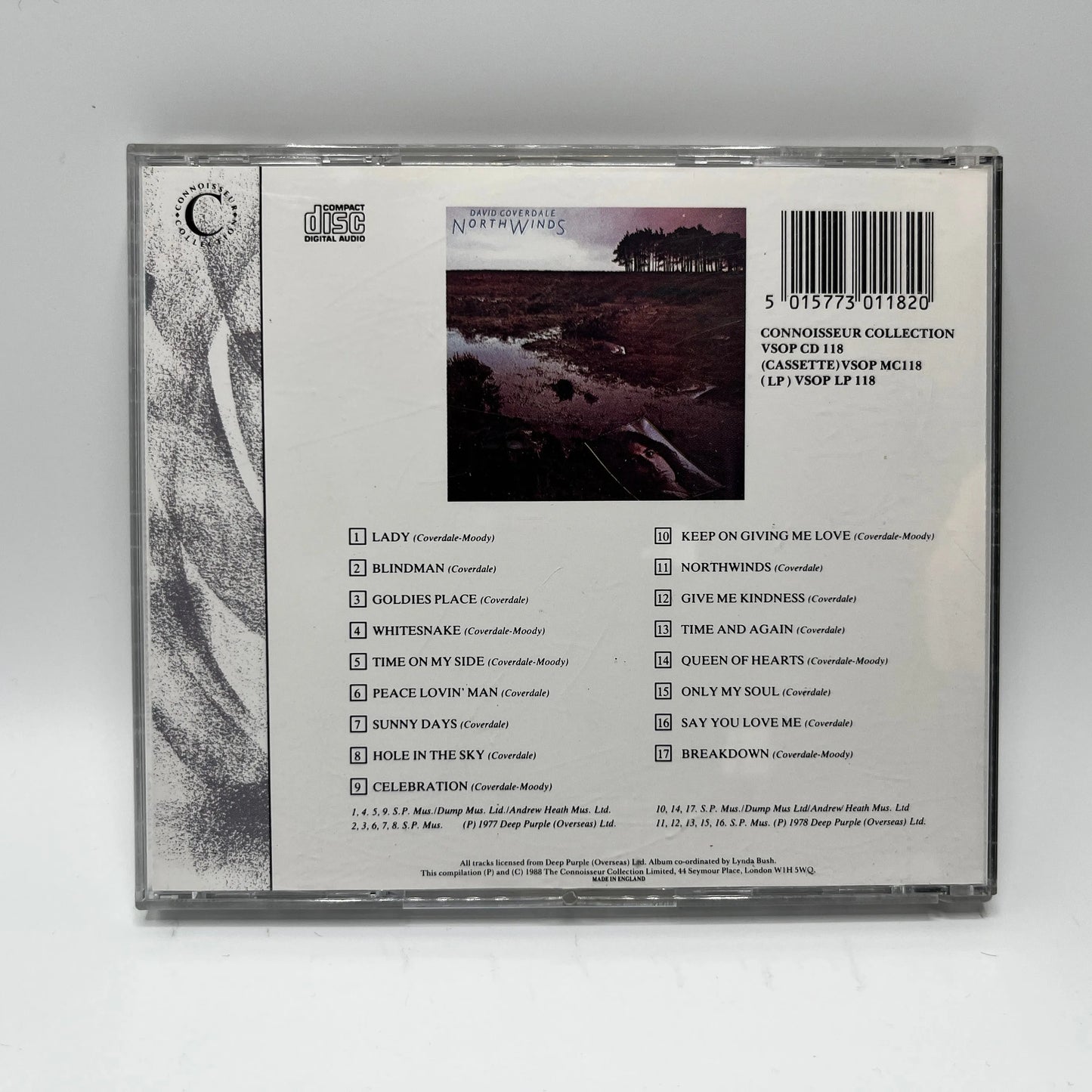 David Coverdale - Whitesnake/Northwinds CD