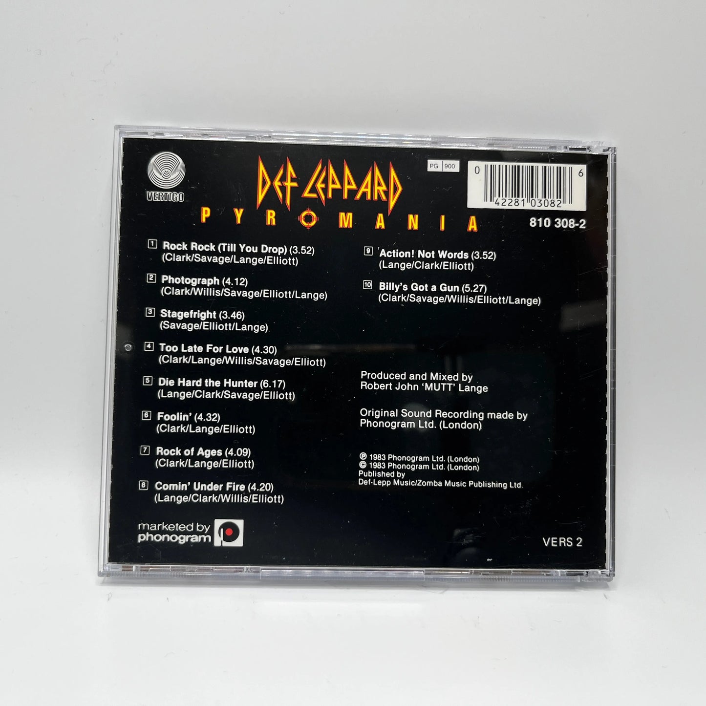 Def Leppard - Pyromania CD