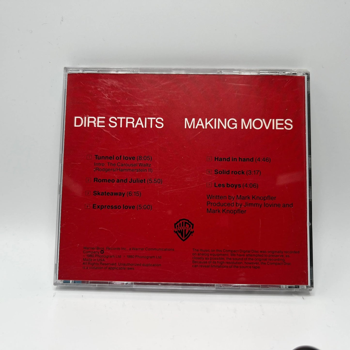 Dire Straits - Making Movies CD