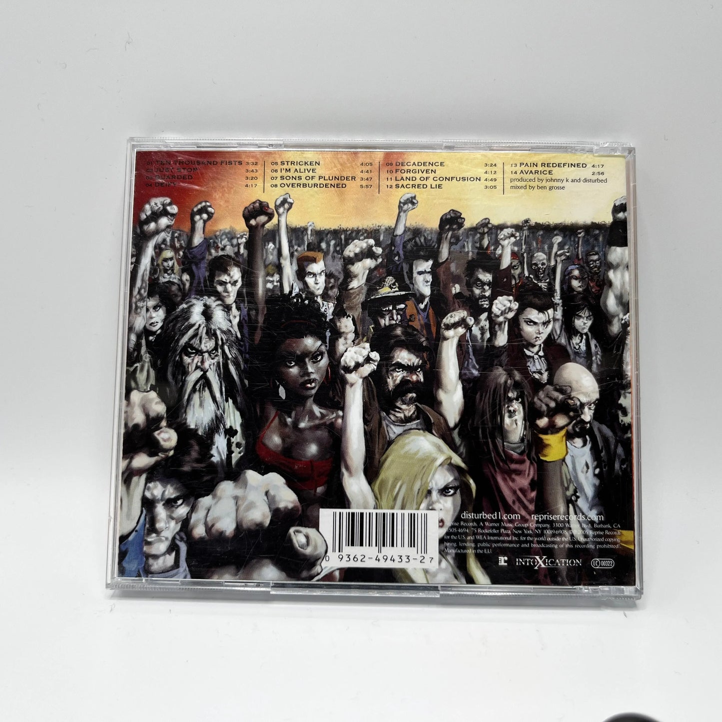 Disturbed - Ten Thousand Fists CD