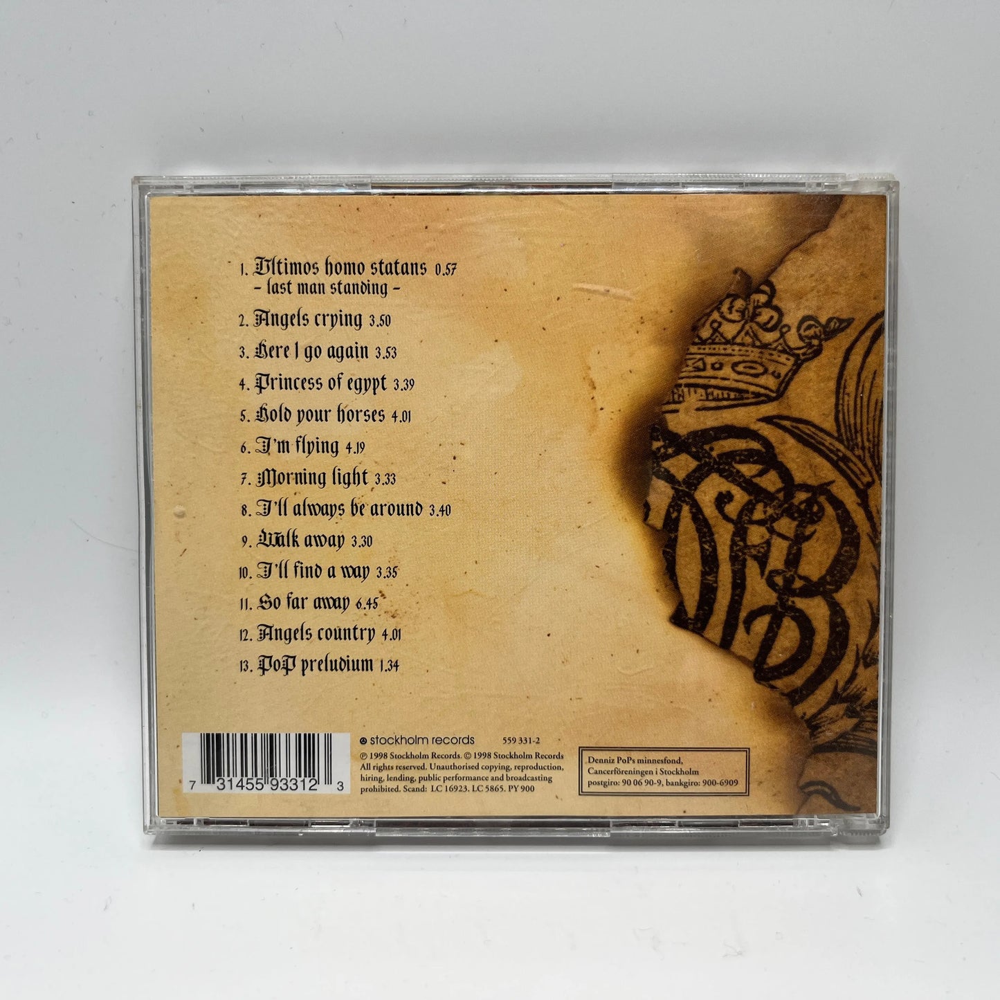 E-Type - Last Man Standing CD