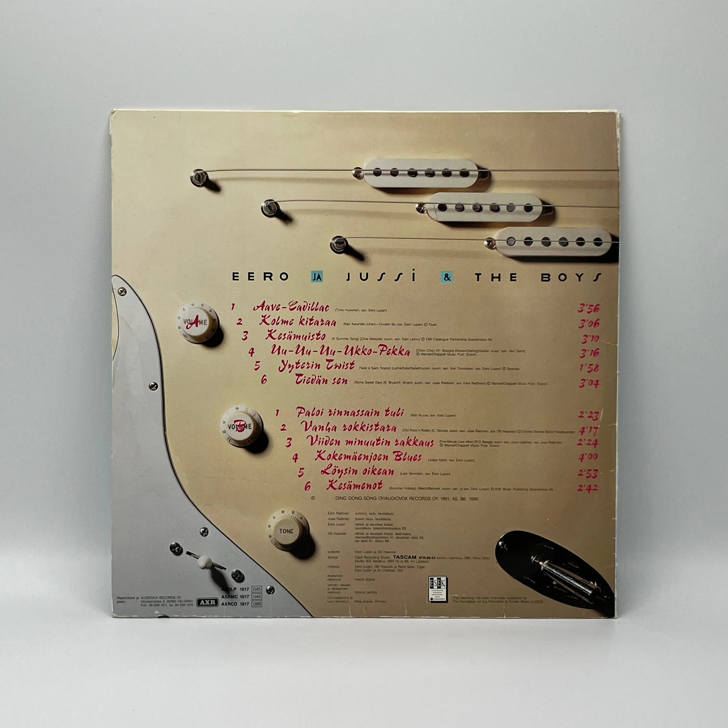 Eero Ja Jussi & The Boys - 3 Kitaraa LP