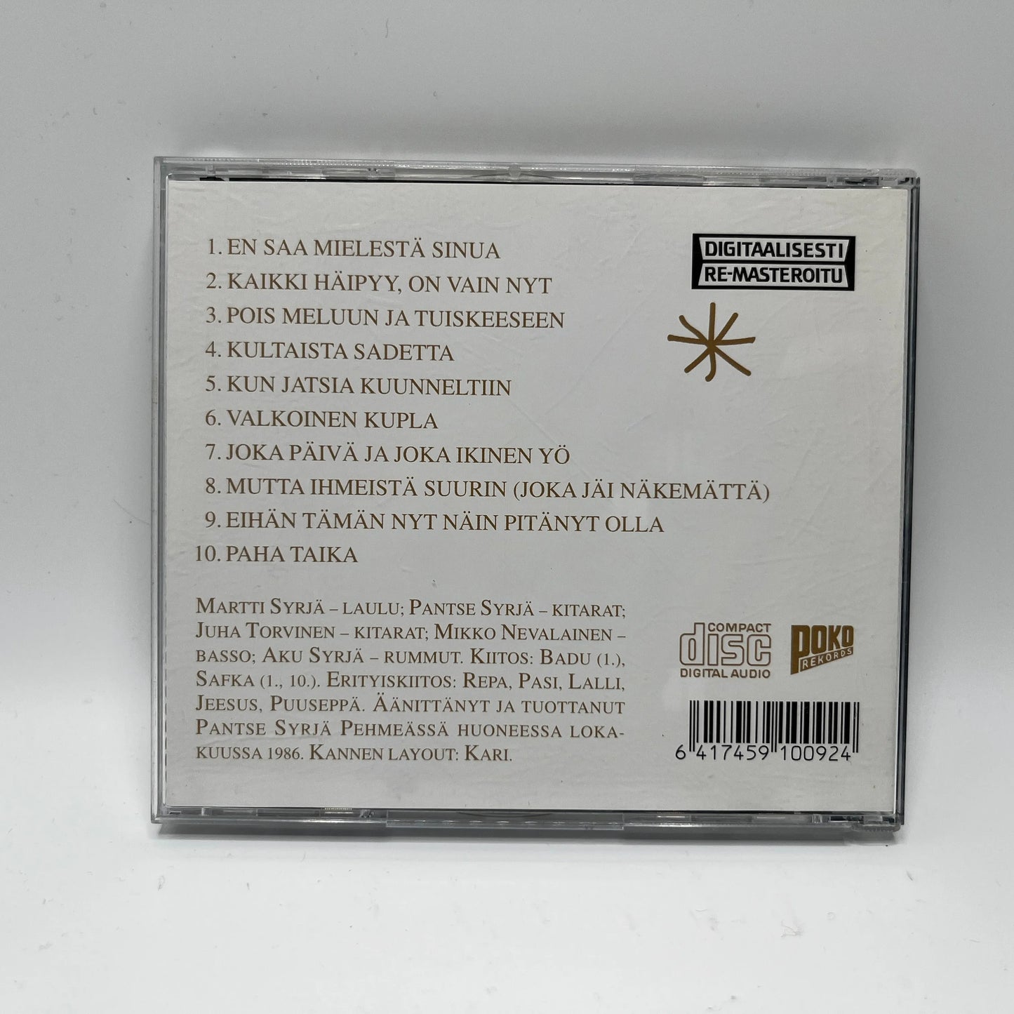 Eppu Normaali - Valkoinen Kupla CD