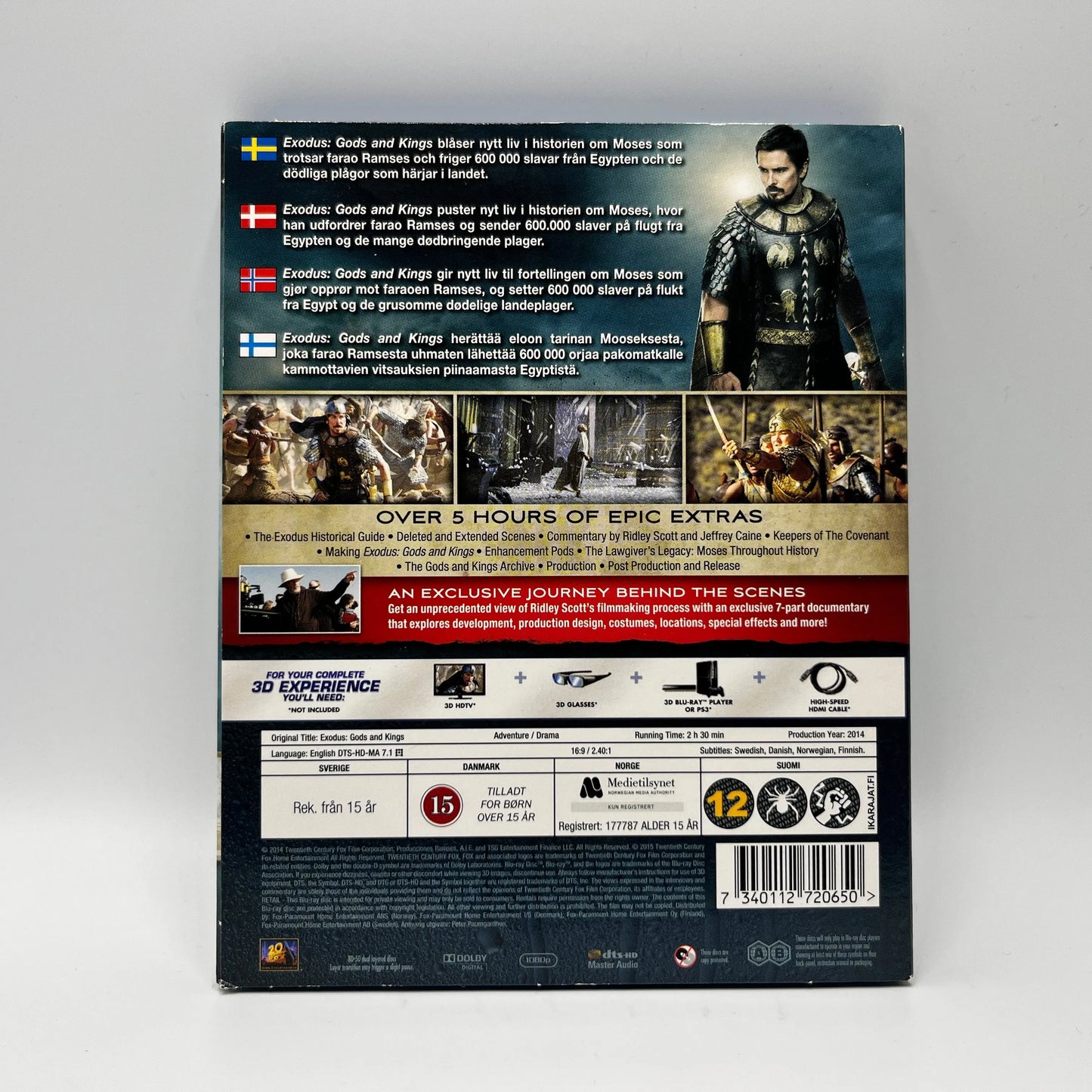 Exodus - Gods And Kings (Blu-Ray)