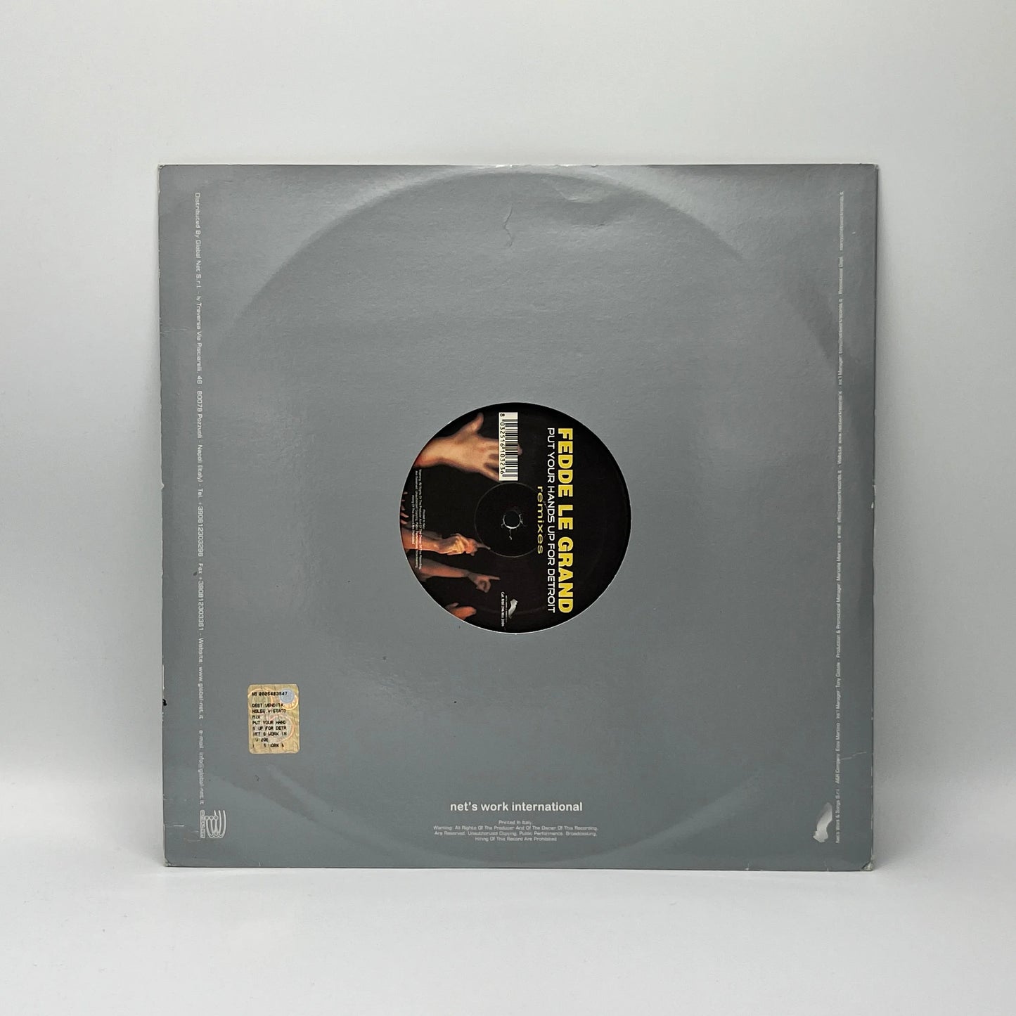 Feddle Le Grand - Put Your Hands Up For Detroit (Remixes) Single