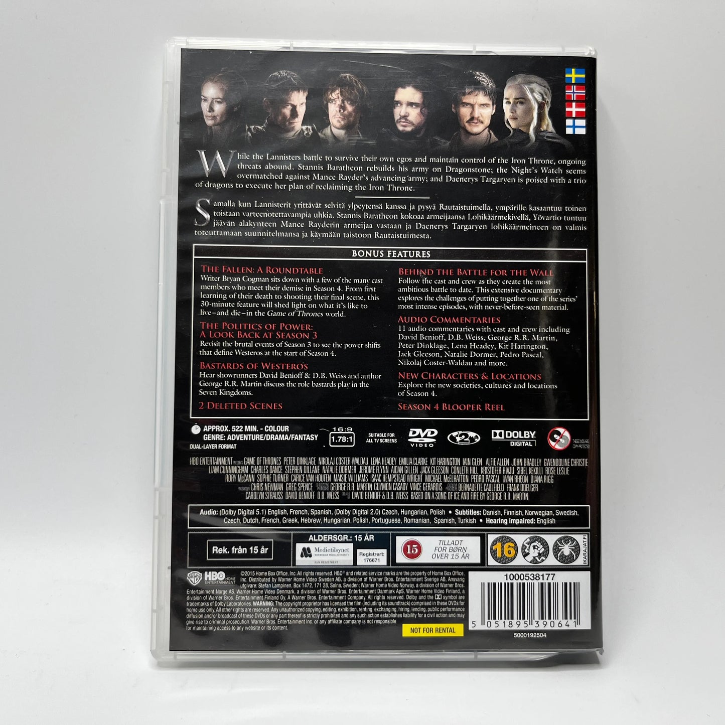 Game Of Thrones - Kausi 4 (DVD Box)