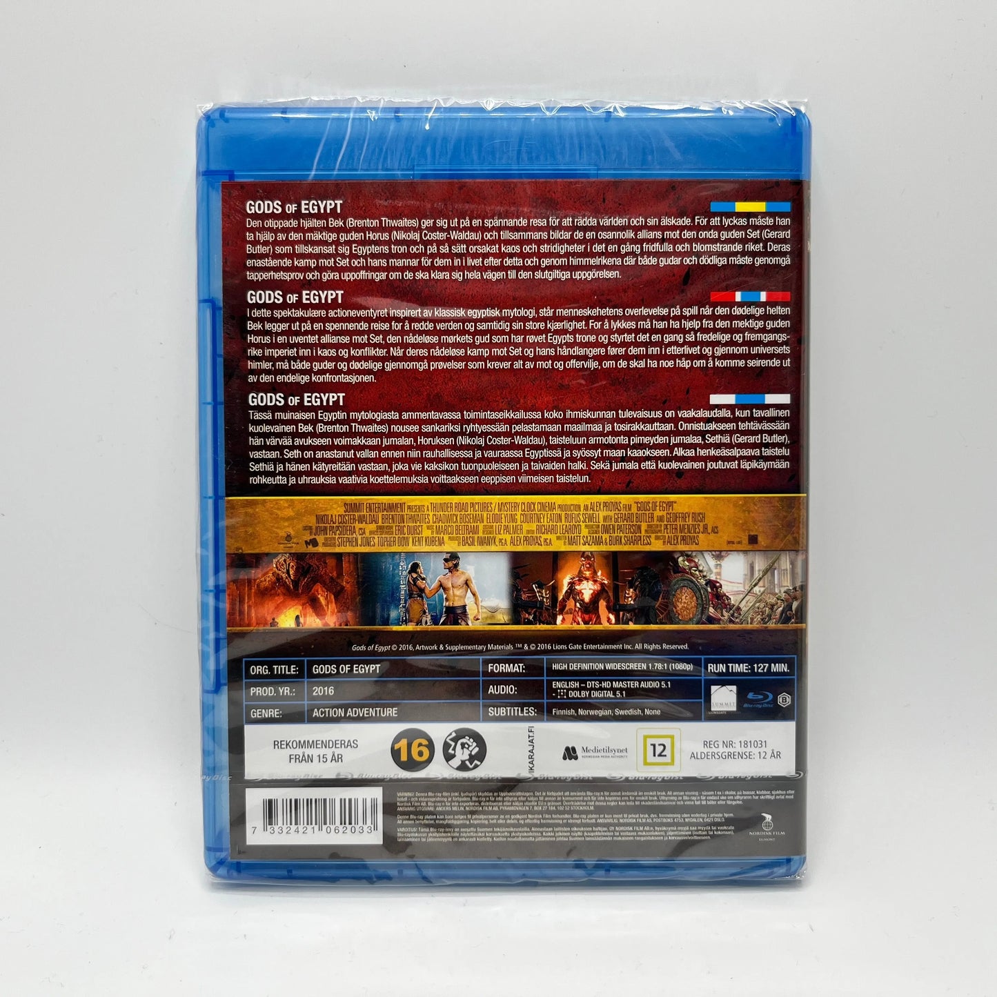 Gods Of Egypt (Blu-Ray)