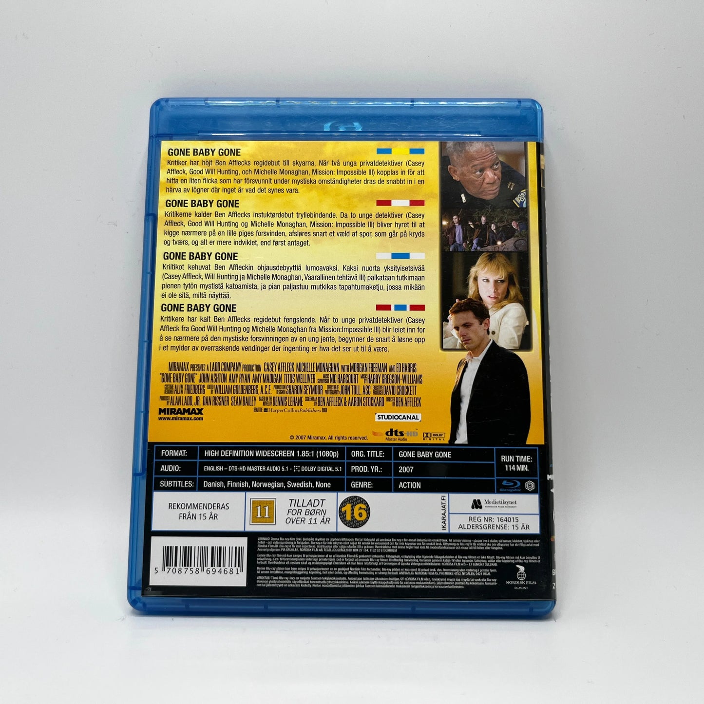 Gone Baby Gone (Blu-Ray)