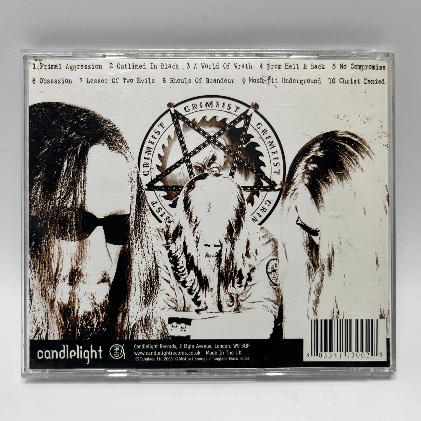 Grimfist - Ghouls Of Grandeur CD