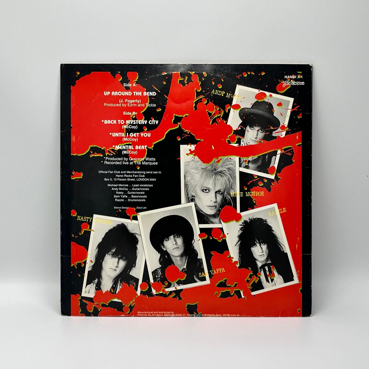 Hanoi Rocks - Up Around The Bend Maxi-Single