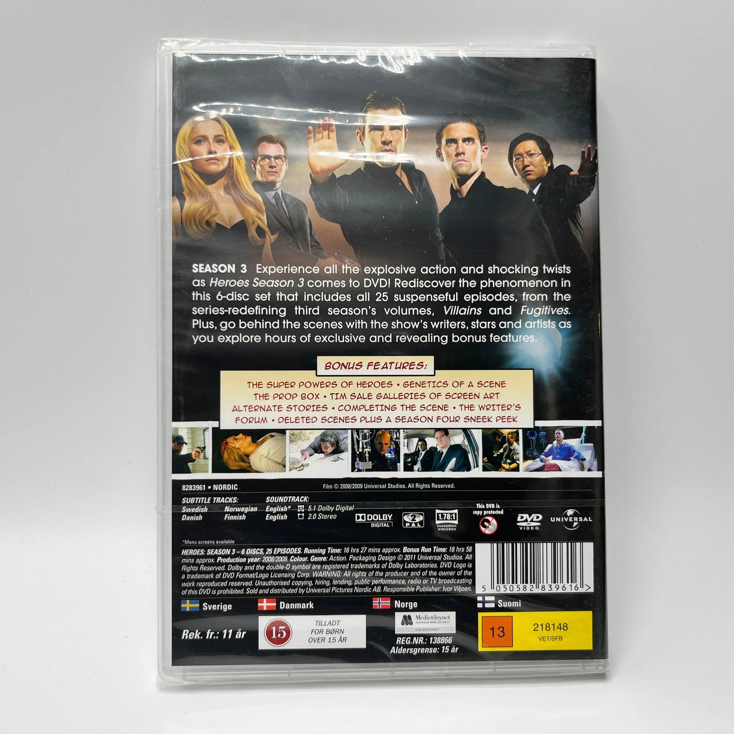 Heroes - Kausi 3 (DVD)