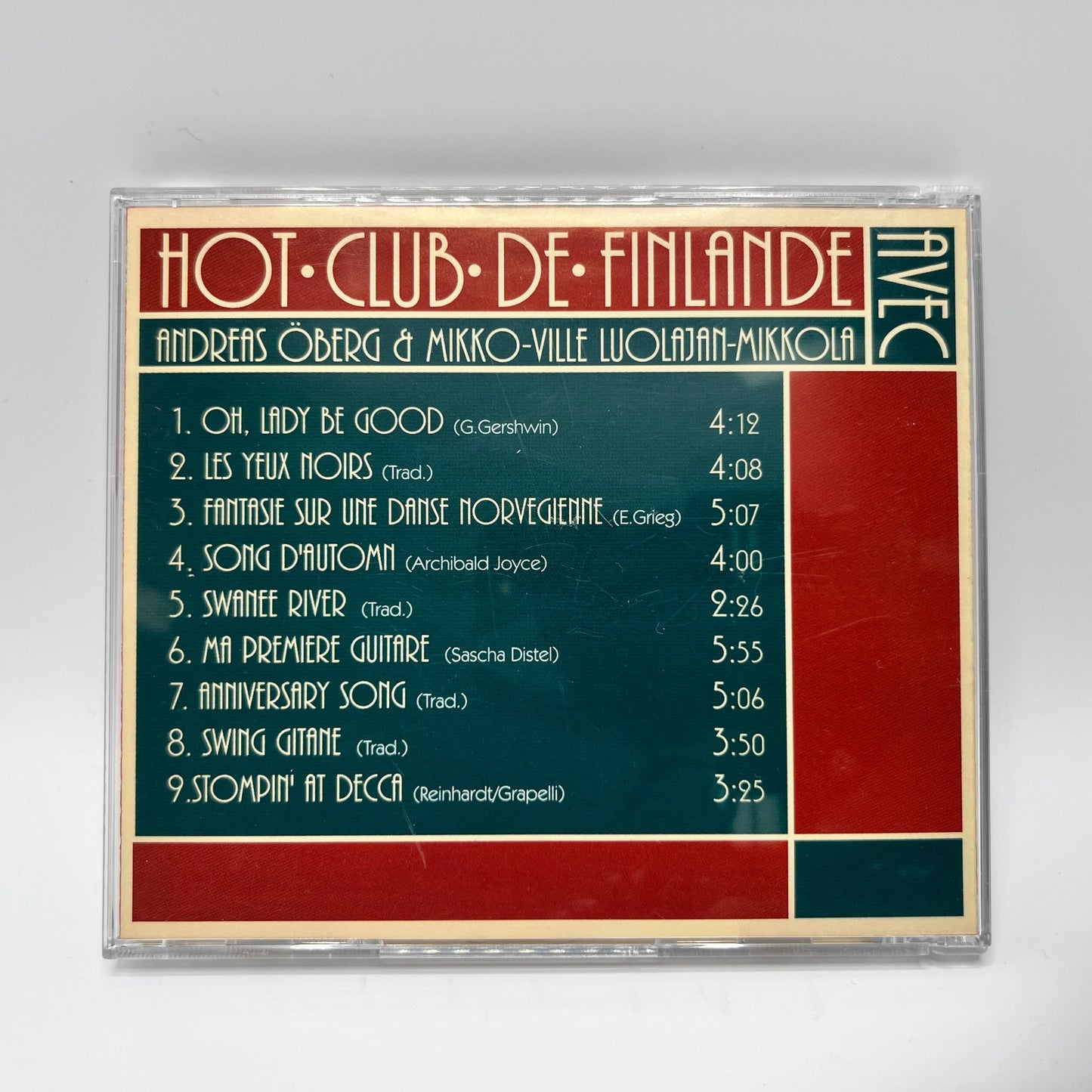 Hot Club De Finlande Avec Andeas Öberg & Mikko-Ville Luolajan-Mikkola – Hot Club De Finlande Avec Andeas Öberg & Mikko-Ville Luolajan-Mikkola