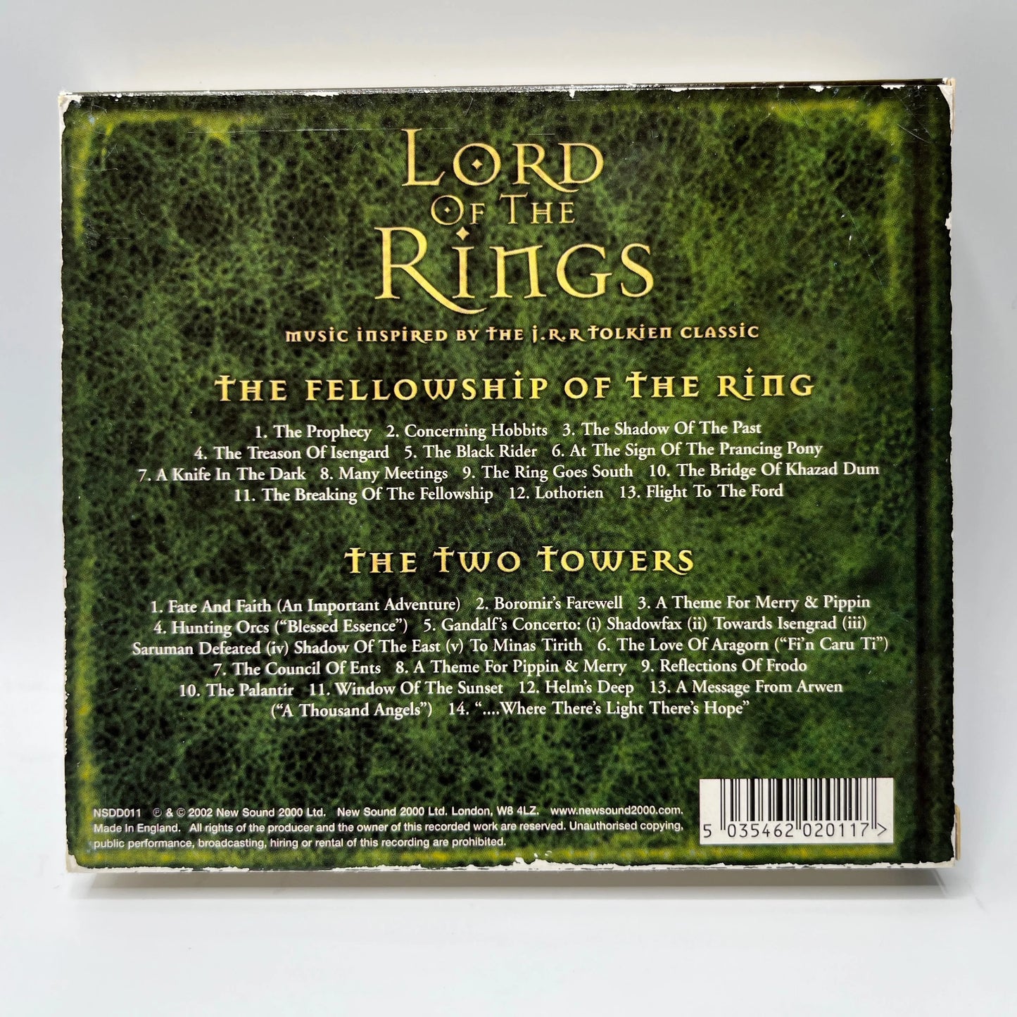 Howard Shore - The Lord Of The Rings Soundtrack 2CD
