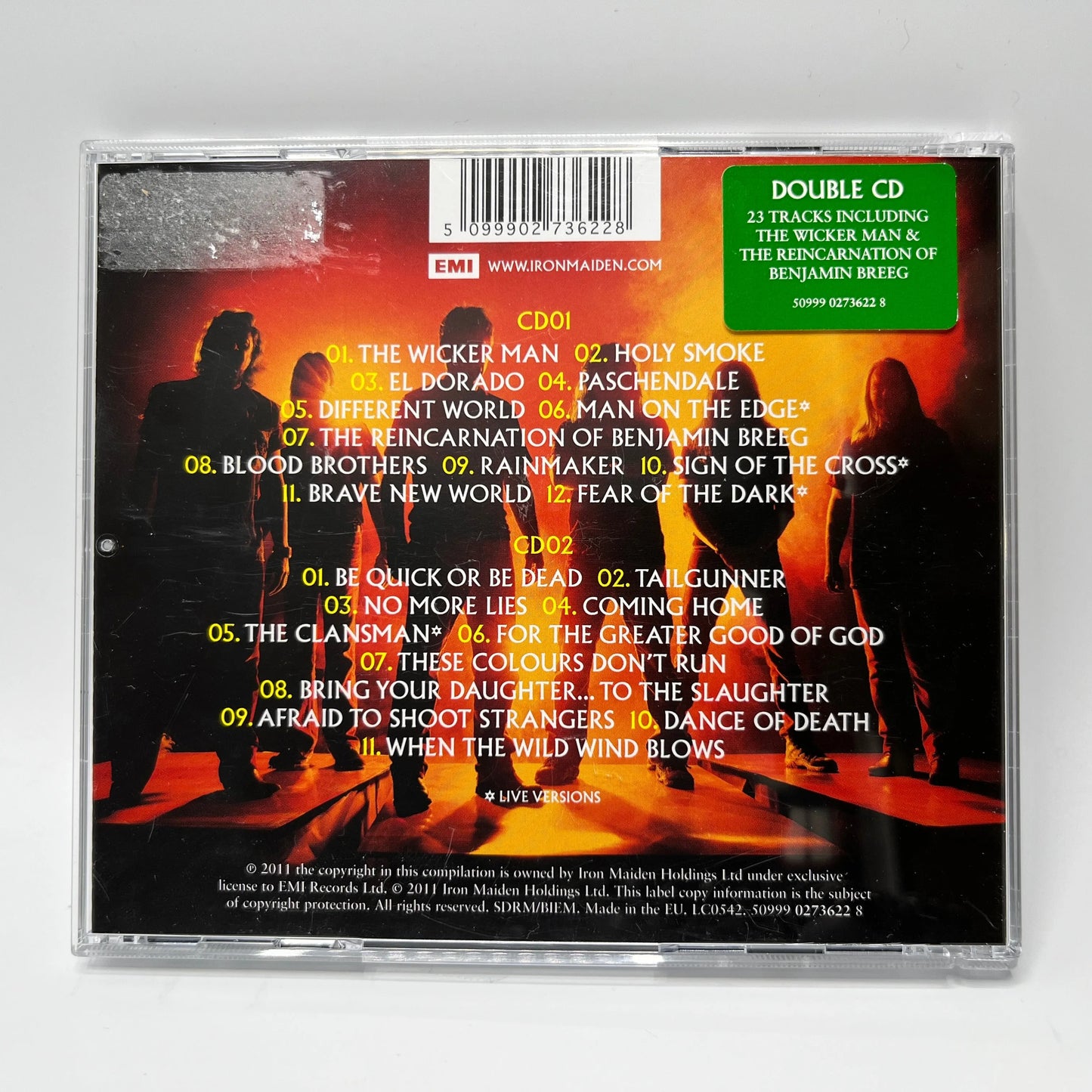 Iron Maiden - From Fear To Eternity - The Best Of 1990-2010 2CD