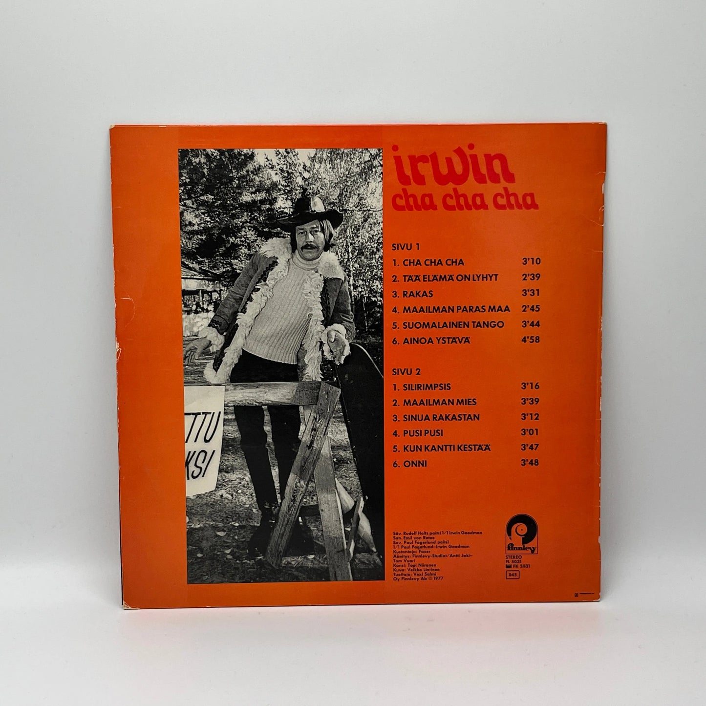 Irwin Goodman - Cha Cha Cha LP