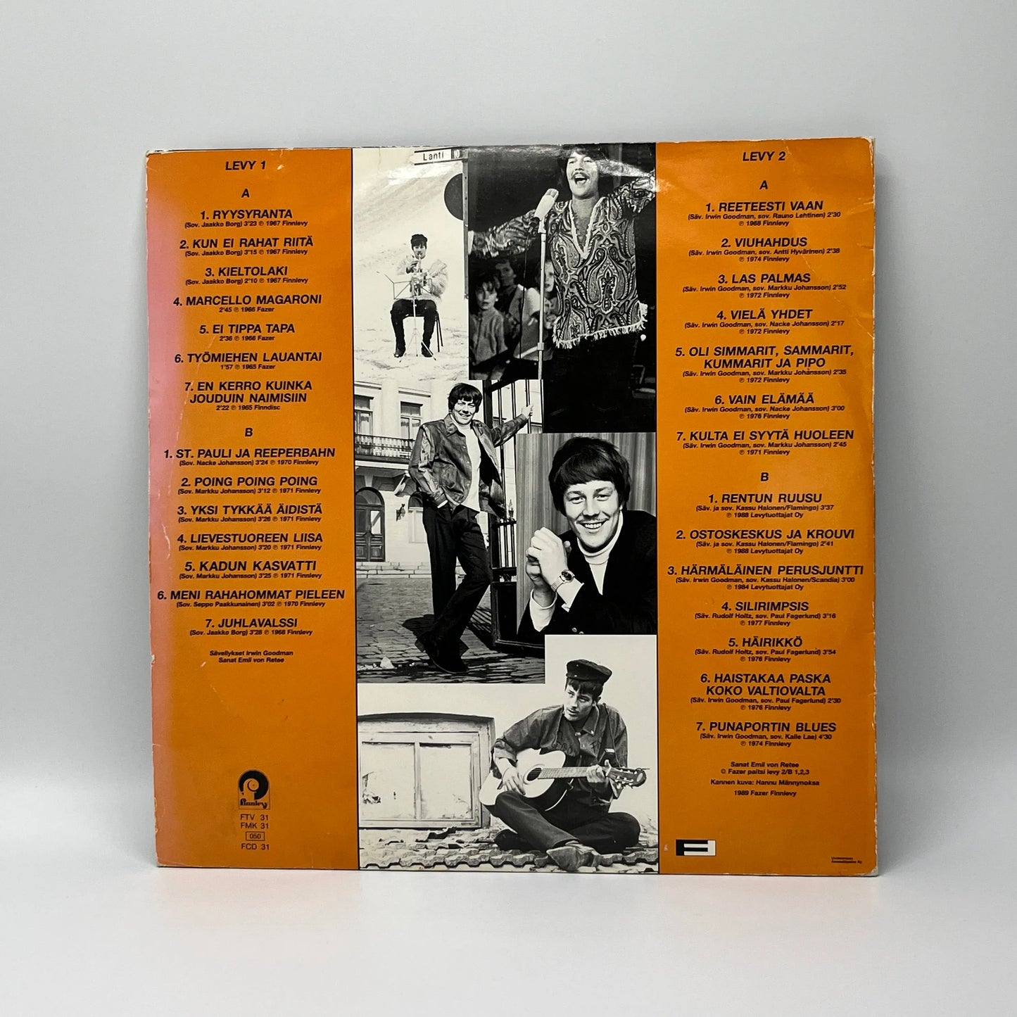 Irwin Goodman - Irwinin Parhaat 2LP