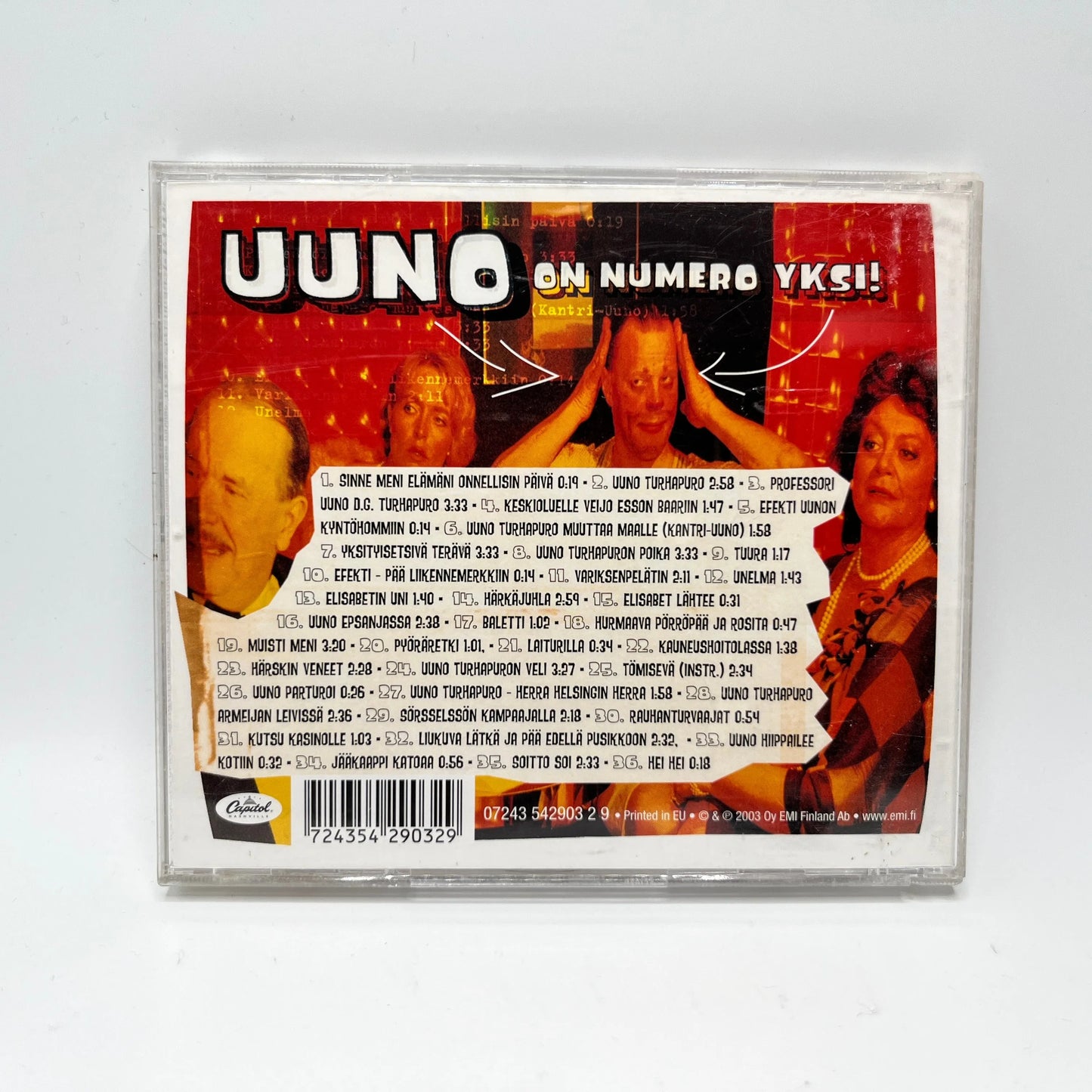 Jaakko Salo - Uuno On Numero Yksi! - Soundtrack CD