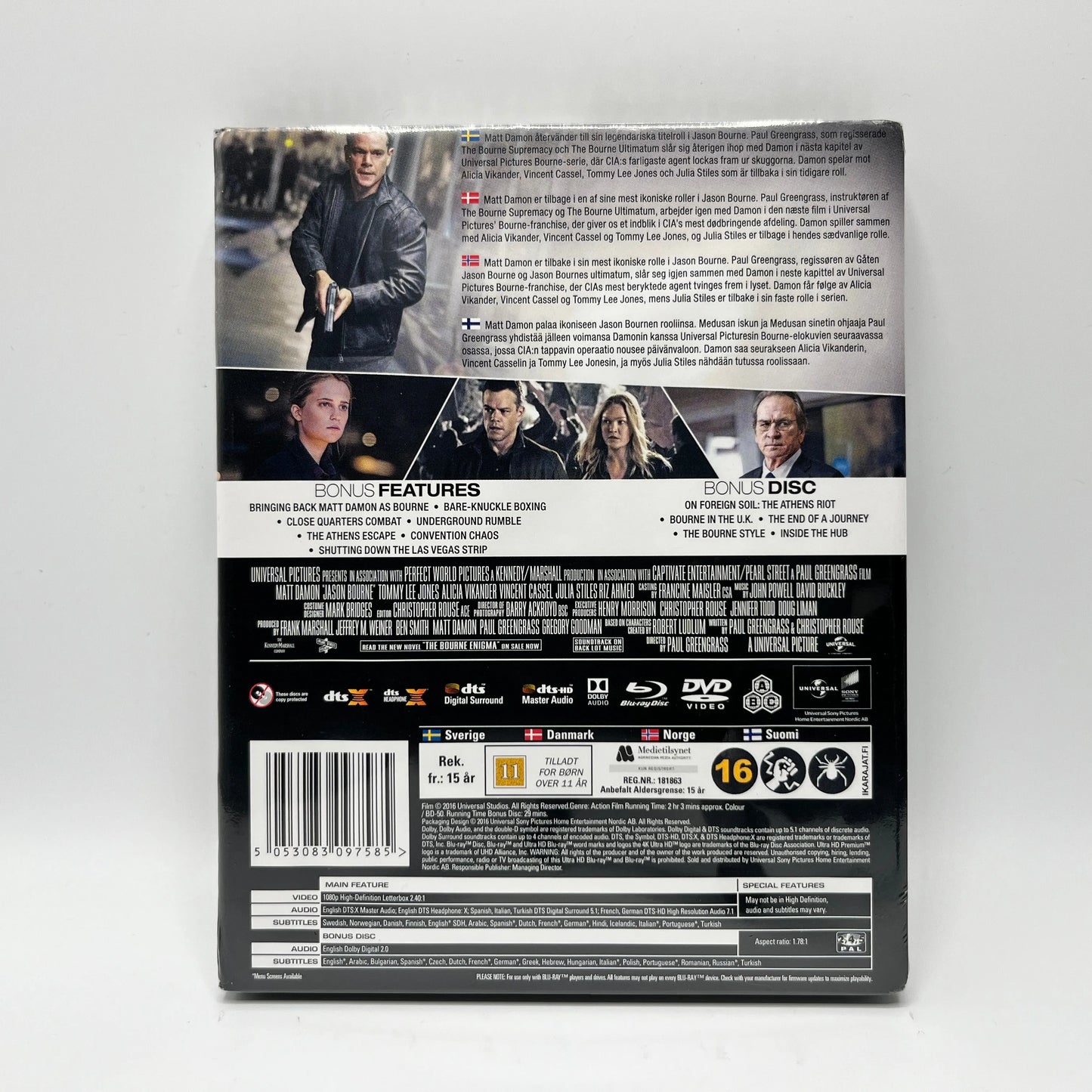 Jason Bourne (Blu-Ray)