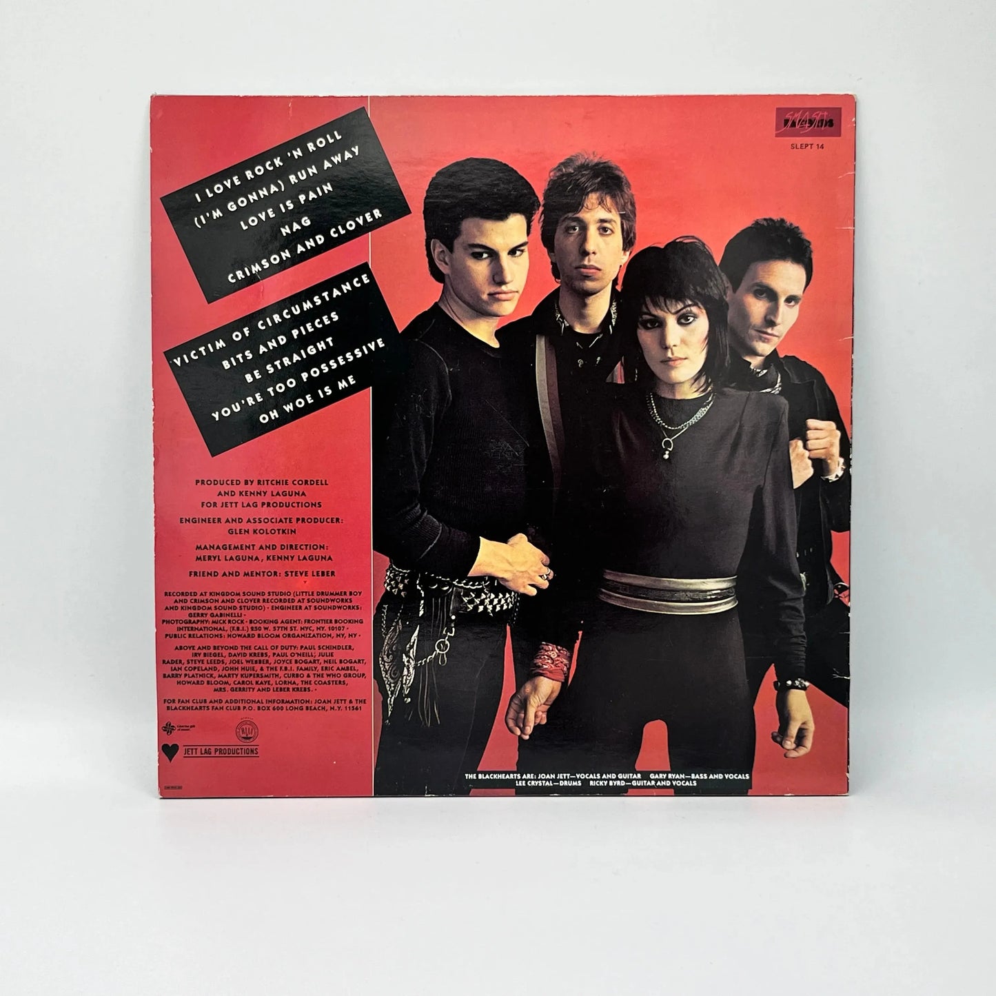 Joan Jett & The Blackhearts - I Love Rock N' Roll LP