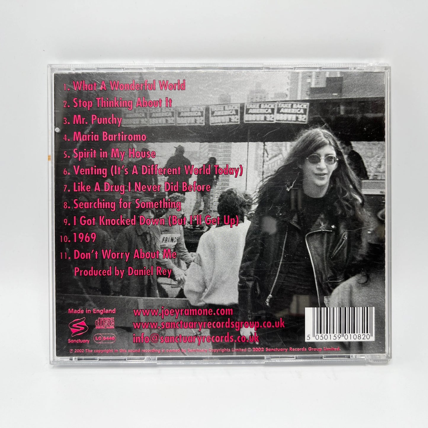 Joey Ramone - Don't Worry About Me CD