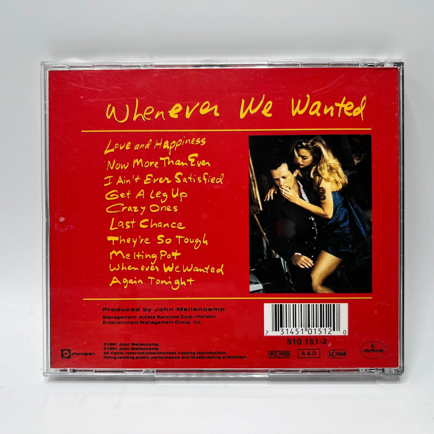 John Mellencamp – Whenever We Wanted CD