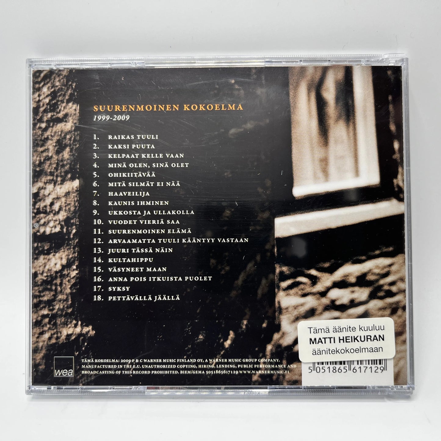 Juha Tapio - Suurenmoinen Kokoelma 1999-2009 CD