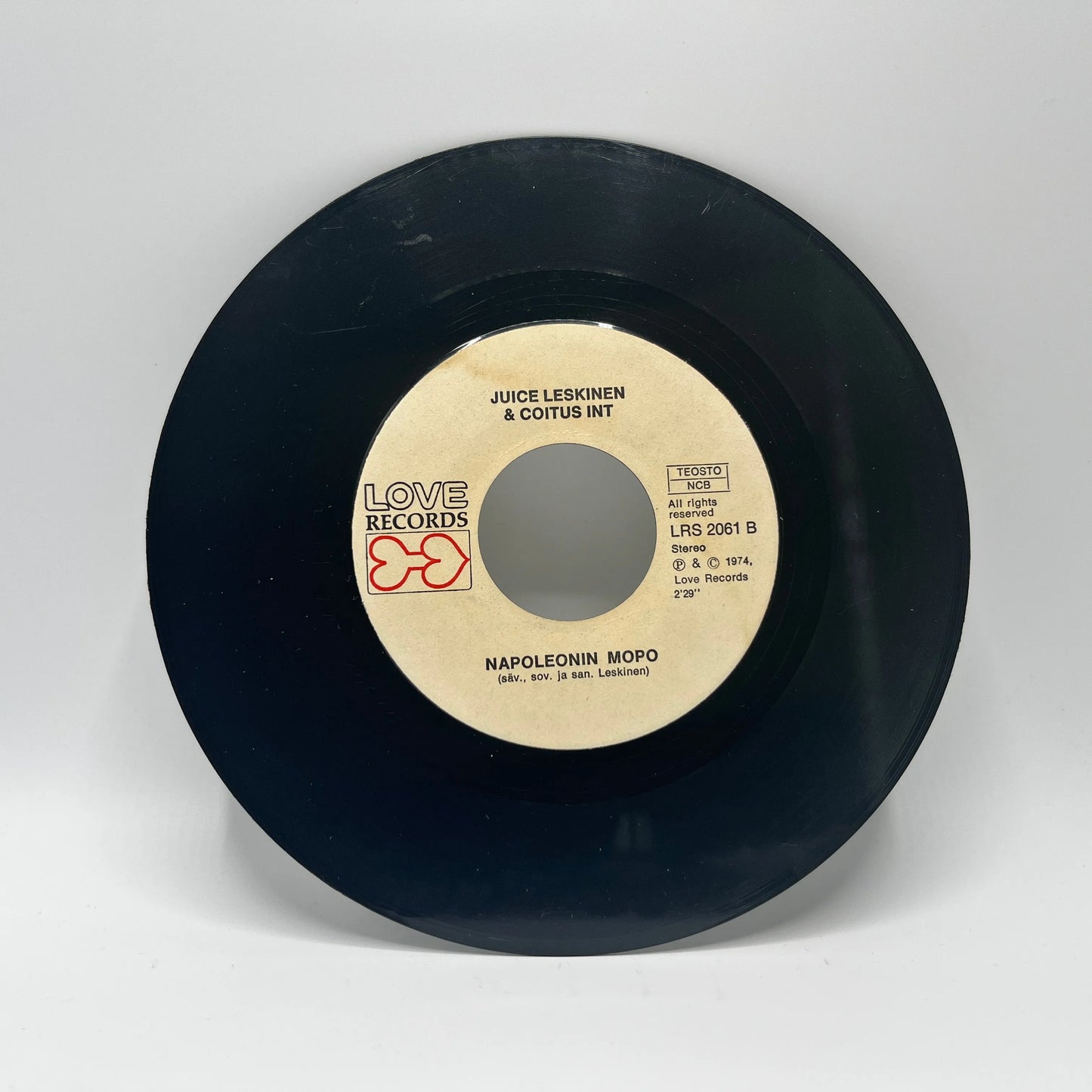 Juice Leskinen & Coitus Int. - Jyrki Boy/Napoleonin Mopo Single