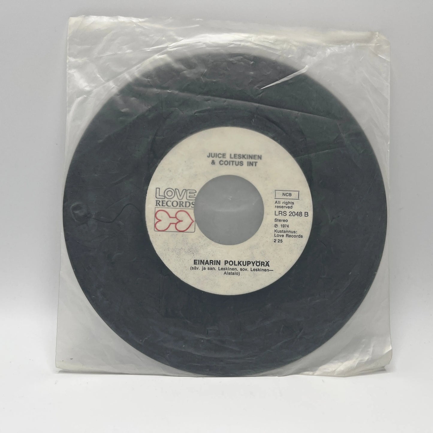 Juice Leskinen & Coitus Int. - Marilyn/Einarin Polkupyörä Single