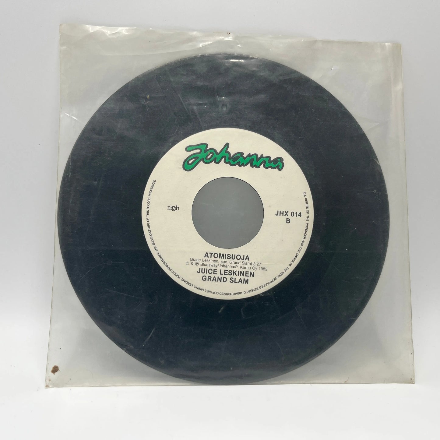 Juice Leskinen Grand Slam – Villi Länsi/Atomisuoja Single