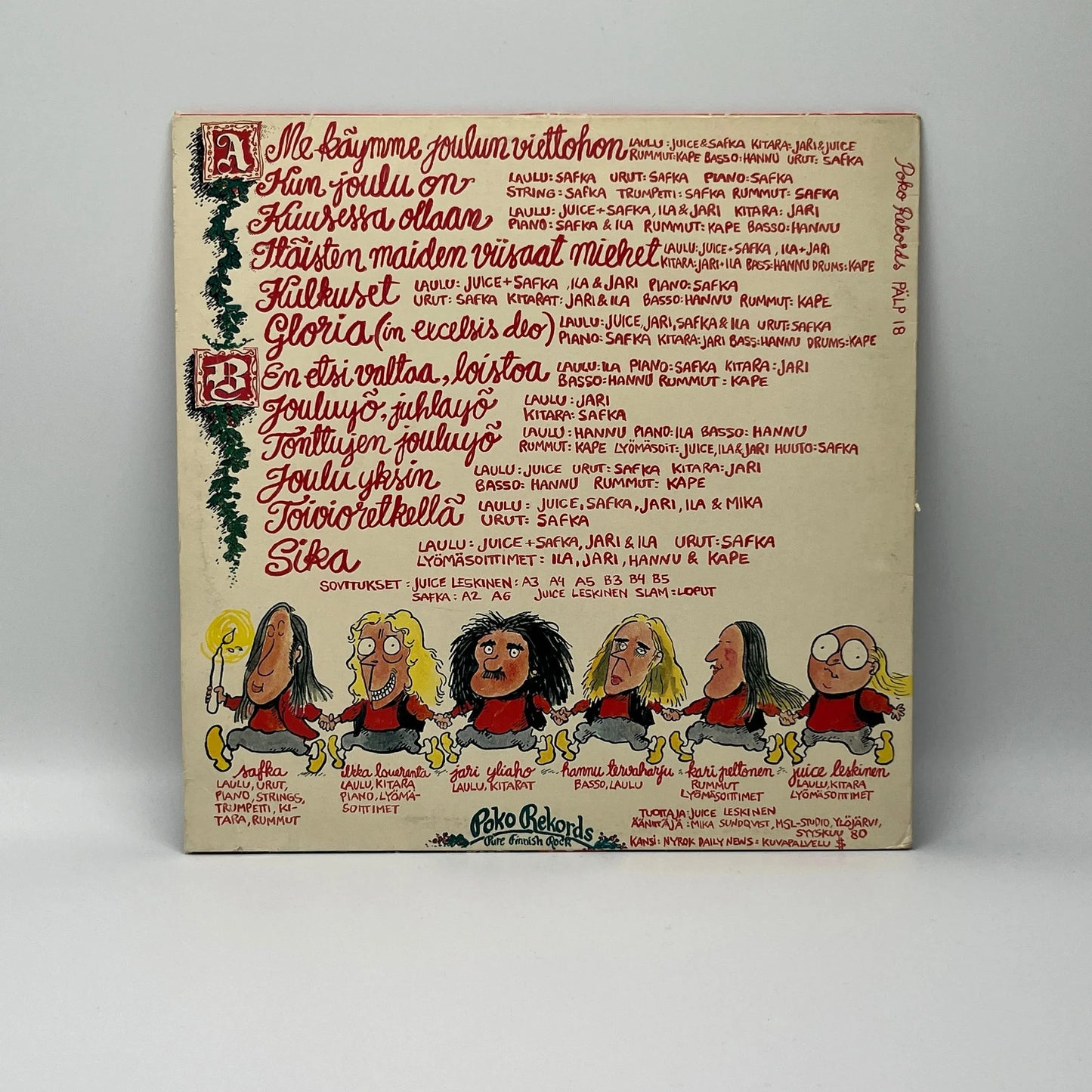 Juice Leskinen Slam - Kuusessa Ollaan LP