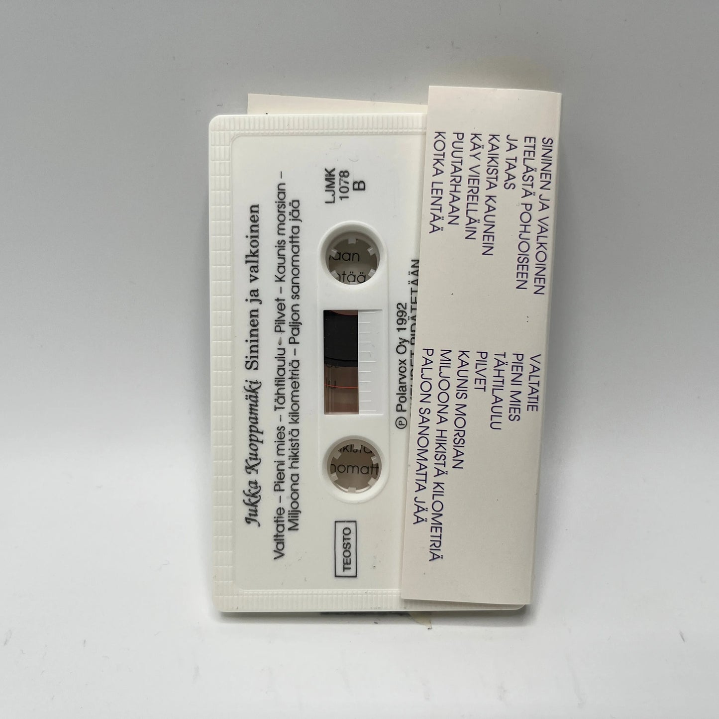 Jukka Kuoppamäki - Sininen Ja Valkoinen C-Kasetti