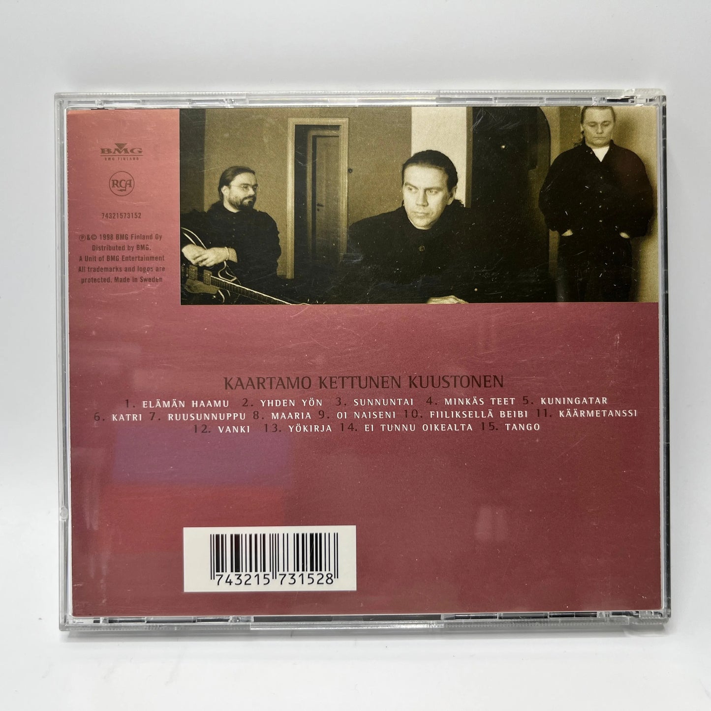 Kaartamo Kettunen Kuustonen – Kaartamo Kettunen Kuustonen CD