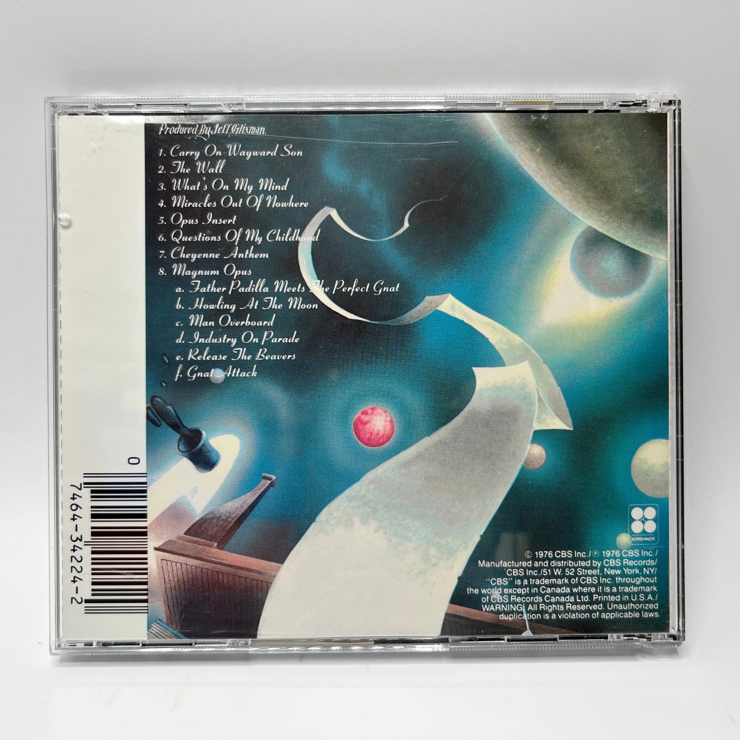 Kansas – Leftoverture CD