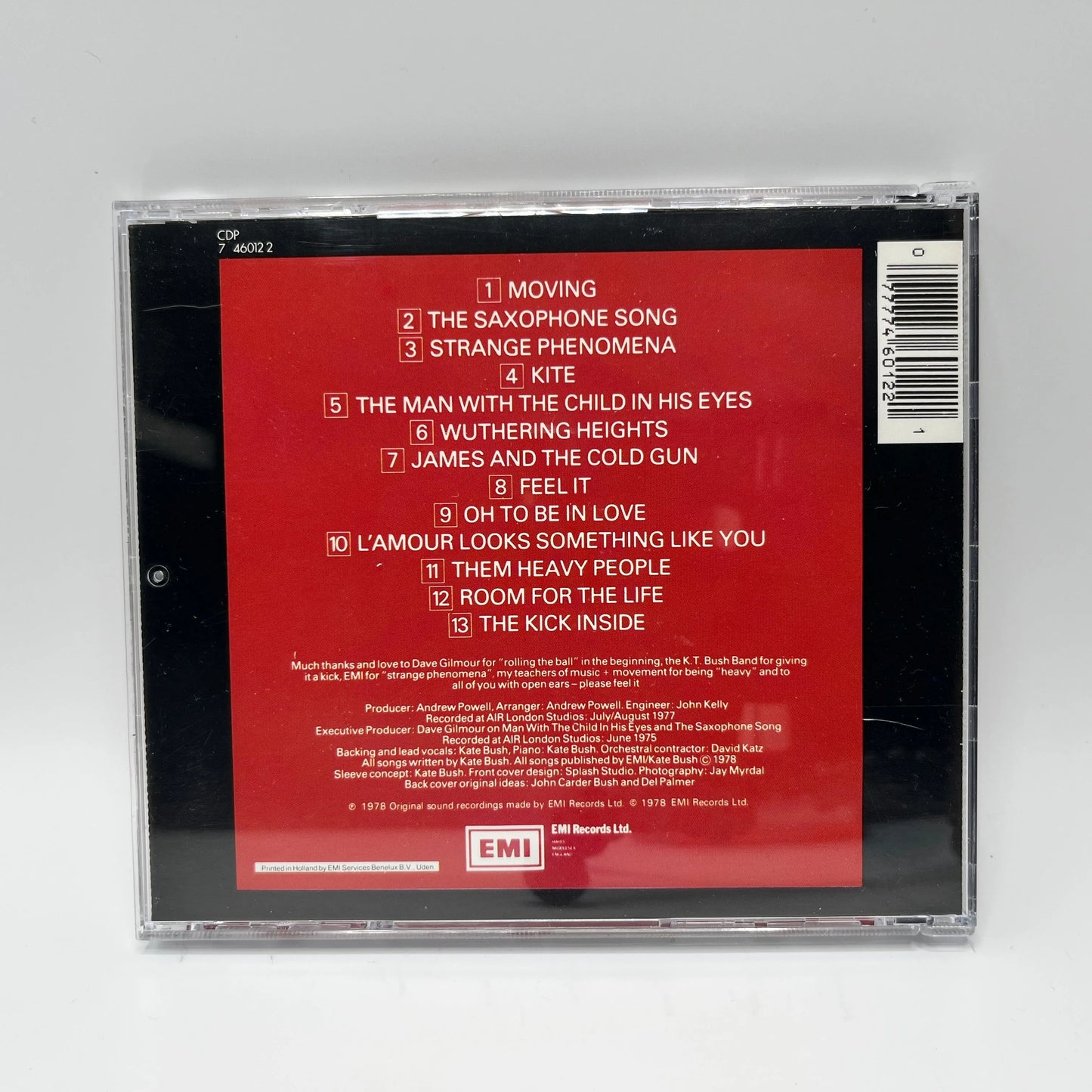 Kate Bush - The Kick Inside CD