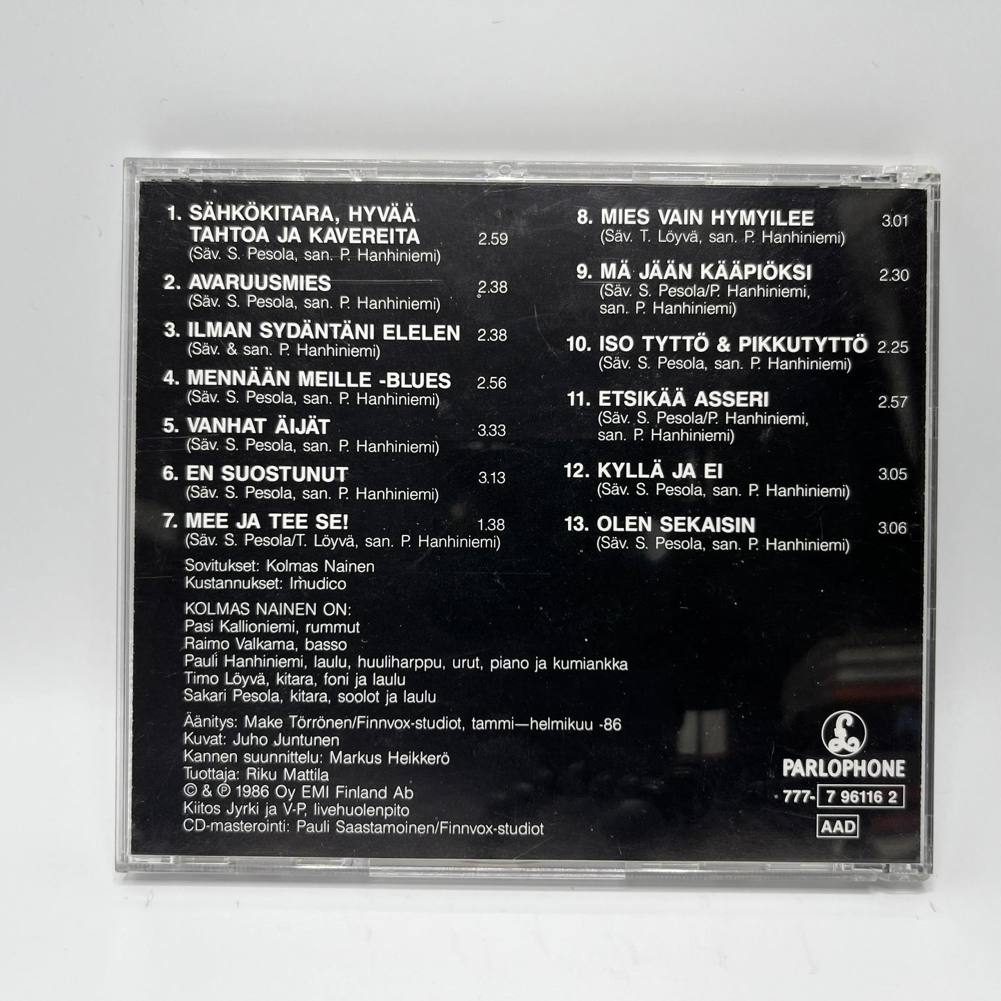 Kolmas Nainen - Kolmas Nainen CD